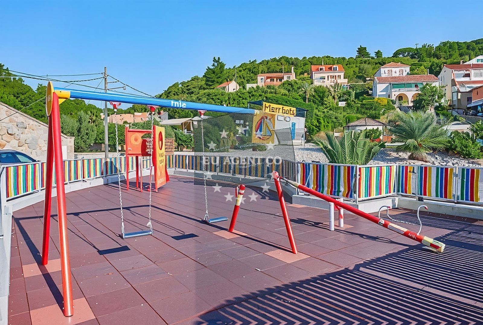 Beach facilities and surroundings at Park Brna beach in Brna 328, Smokvica