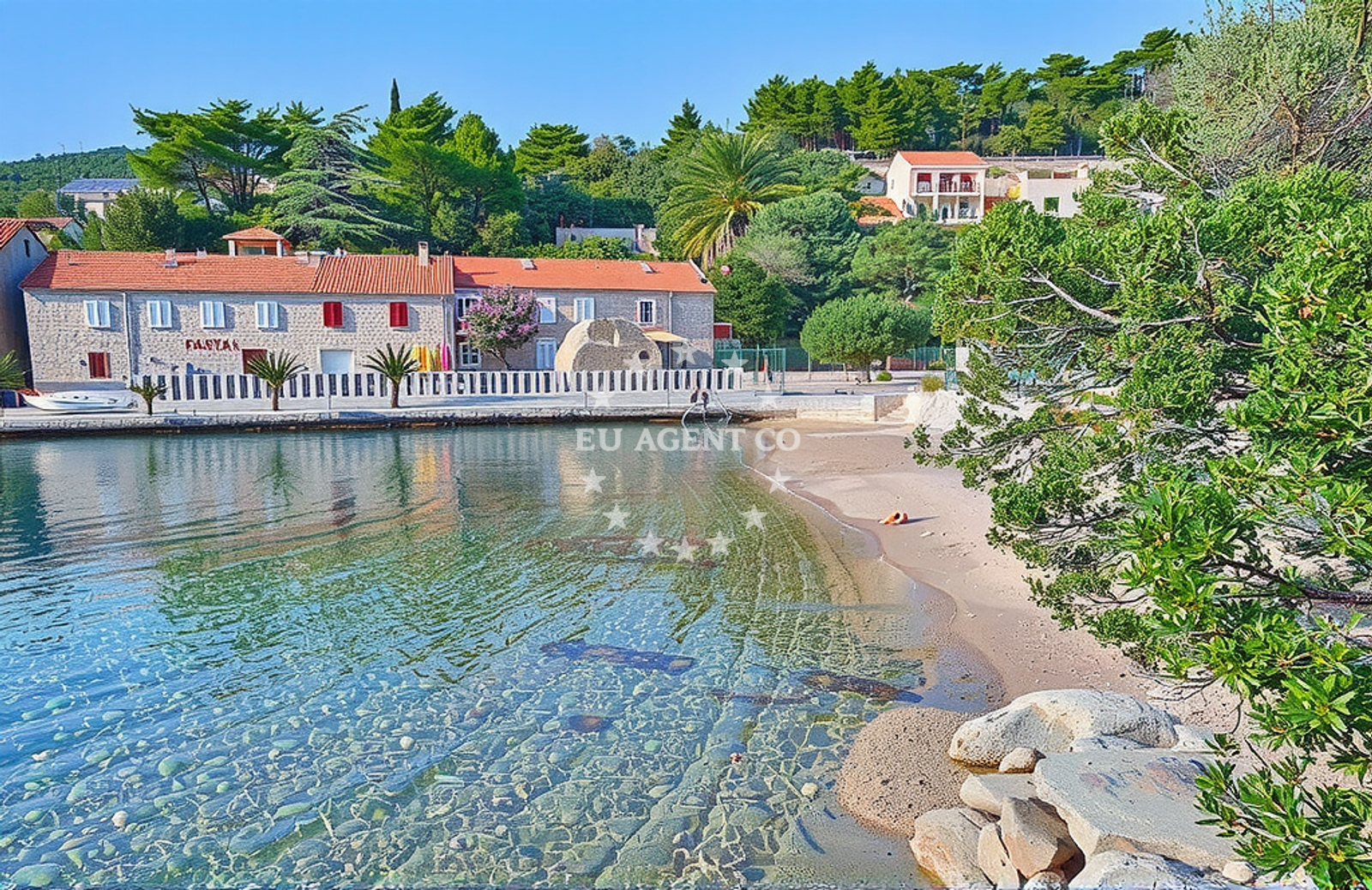 Additional view of Park Brna beach in Brna 328, Smokvica