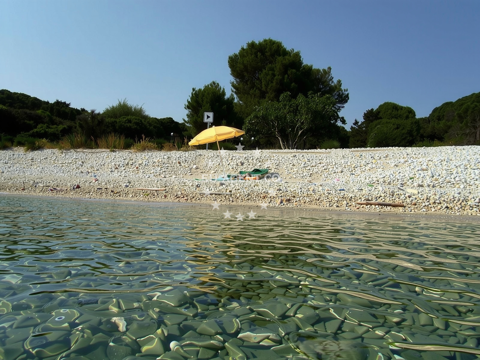 Additional view of Parknu beach in , Ilovik