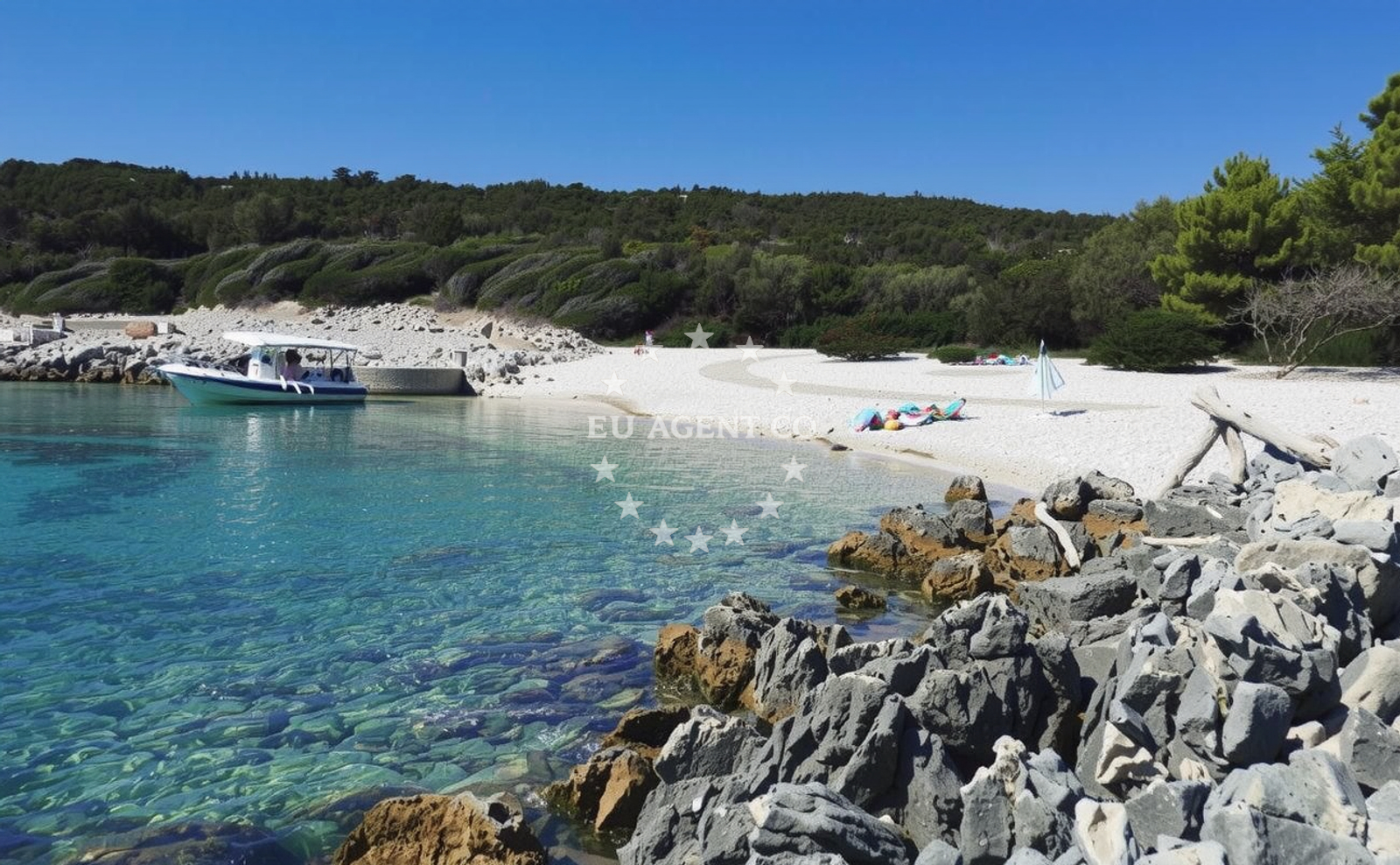 Additional view of Parknu beach in , Ilovik