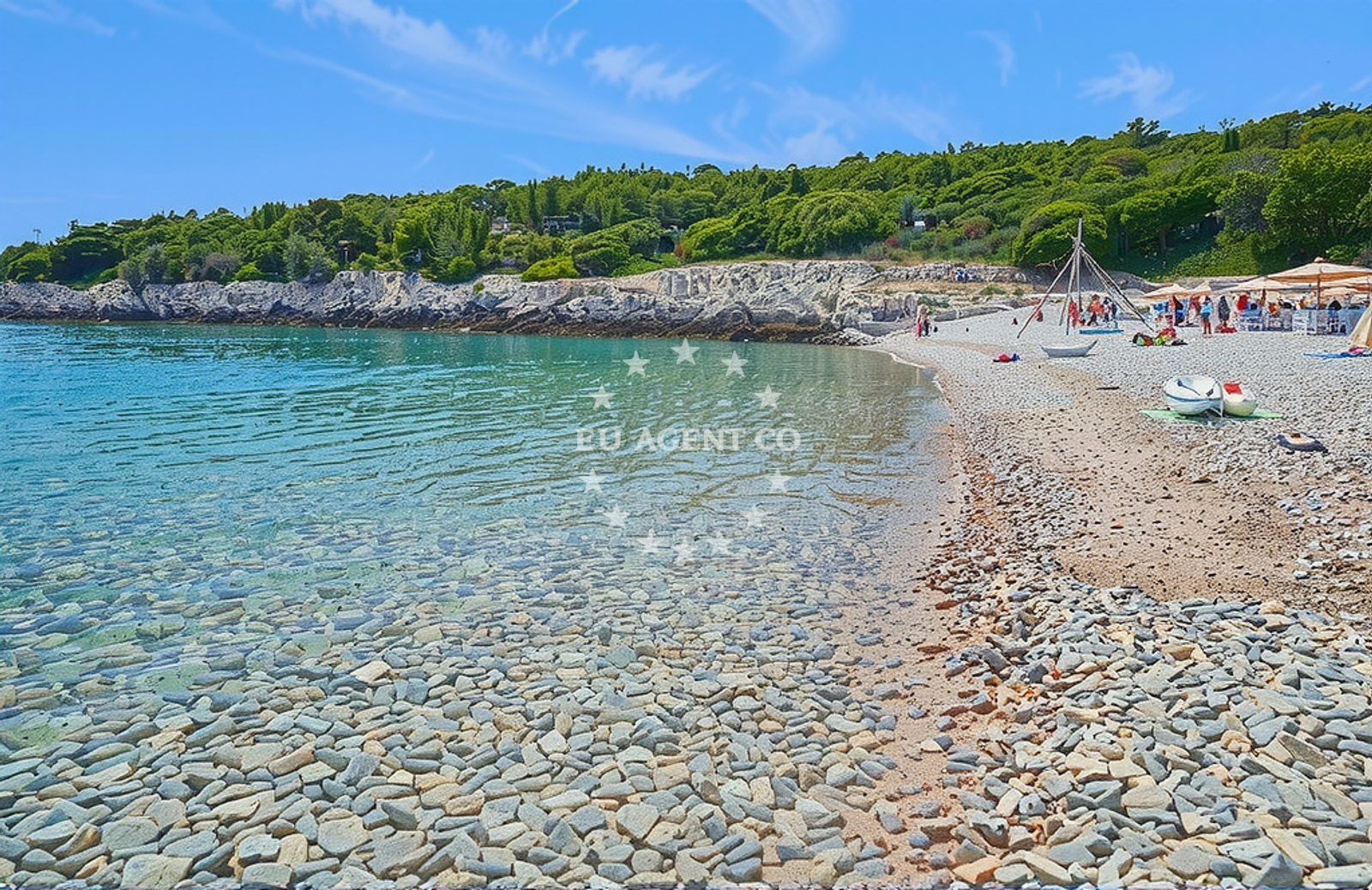 Additional view of Parknu beach in , Ilovik