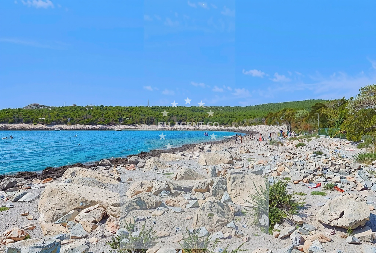 Additional view of Parknu beach in , Ilovik