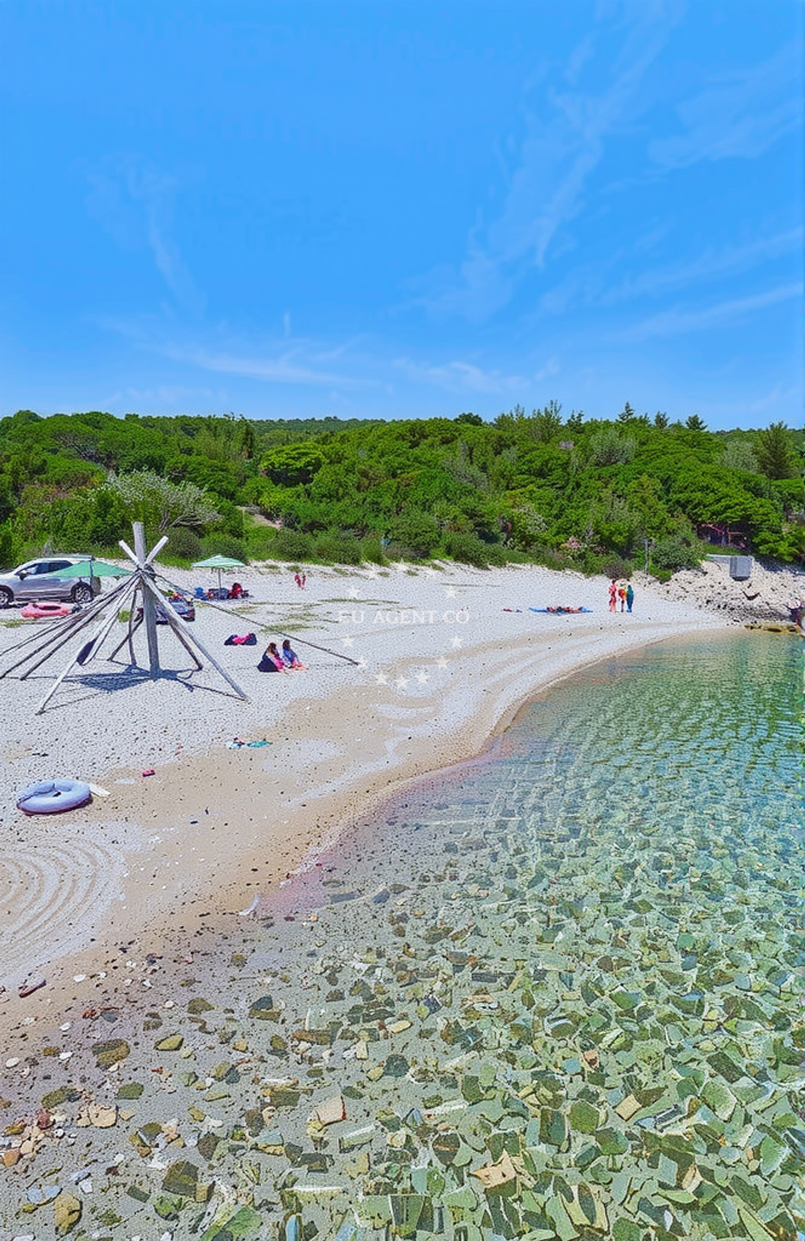 Additional view of Parknu beach in , Ilovik