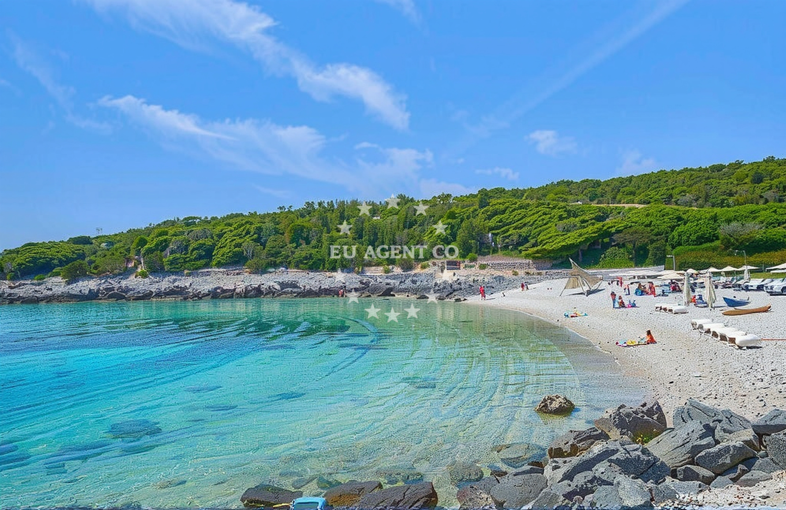 Additional view of Parknu beach in , Ilovik