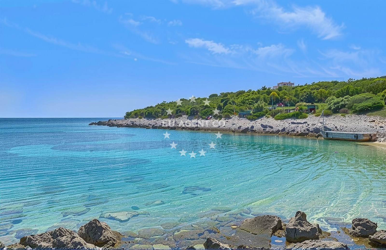 Additional view of Parknu beach in , Ilovik