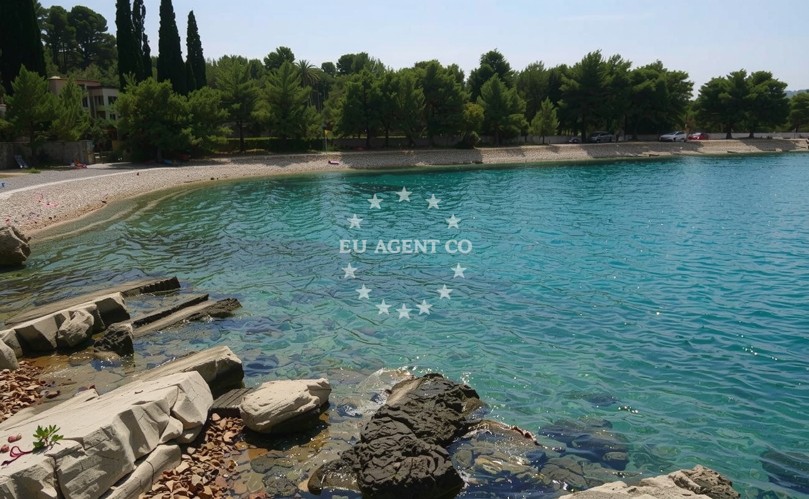 Additional view of Pasika beach in Mala Bijaka 19, 21405 Milna, Croatia., Milna