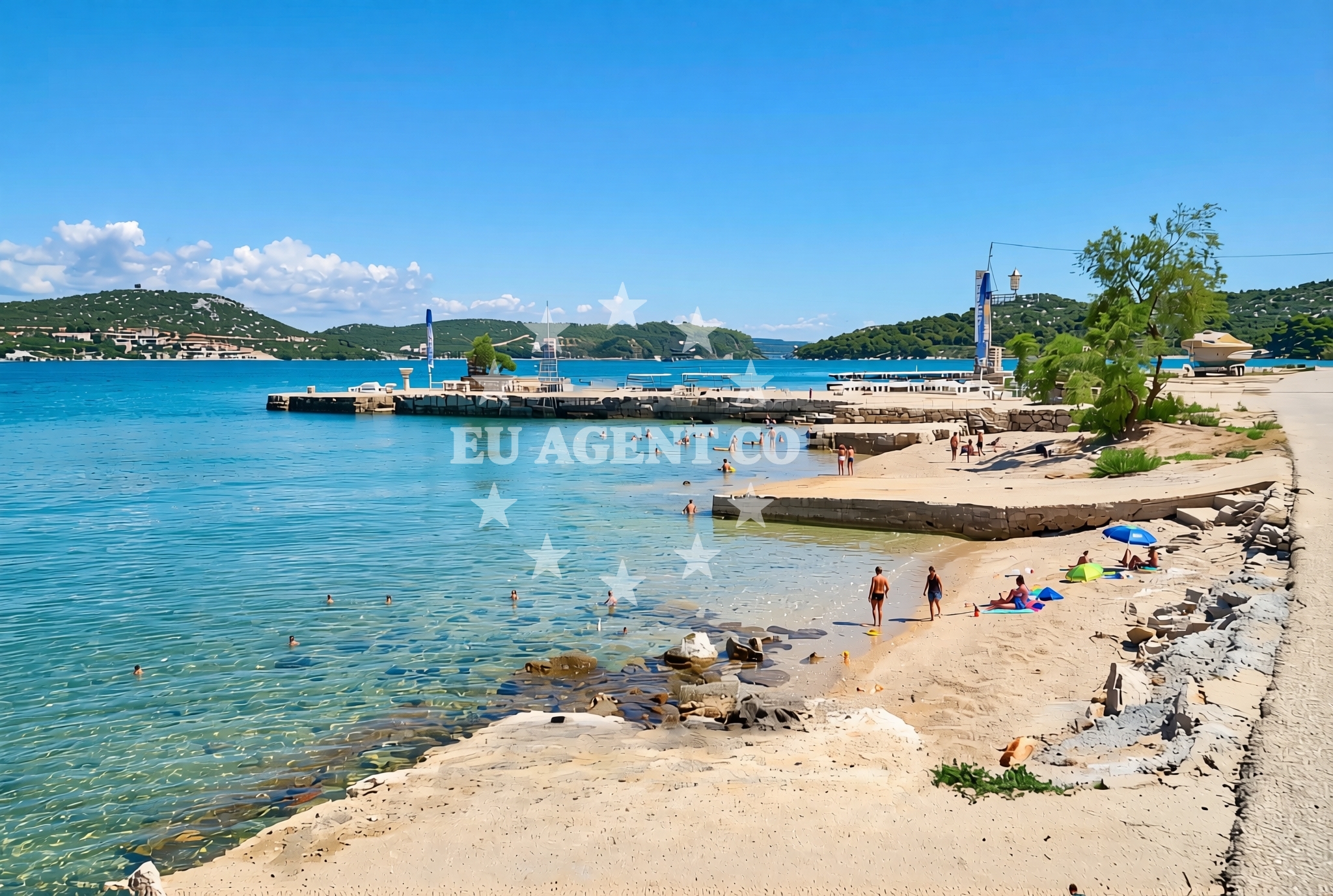 Additional view of Pašipolje, Betina (Murter) Beach in Pašipolje