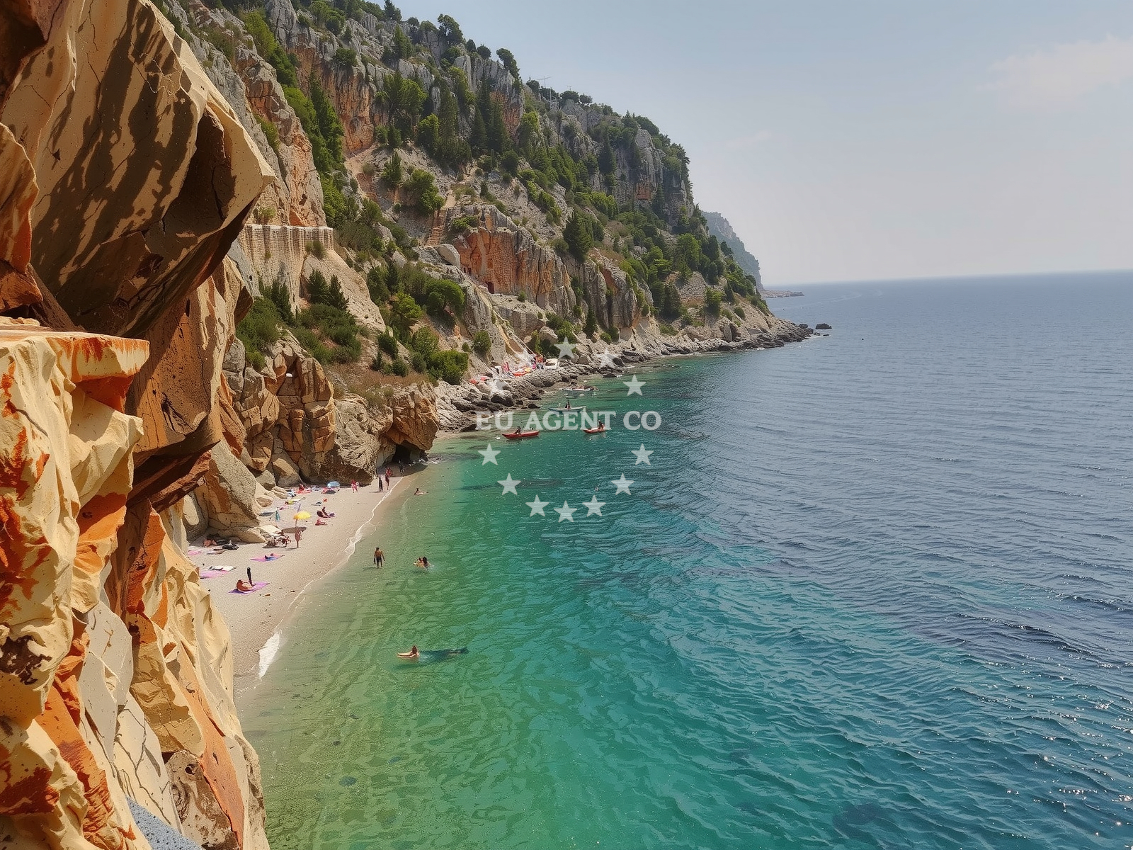 Overview of Pasjaca beach