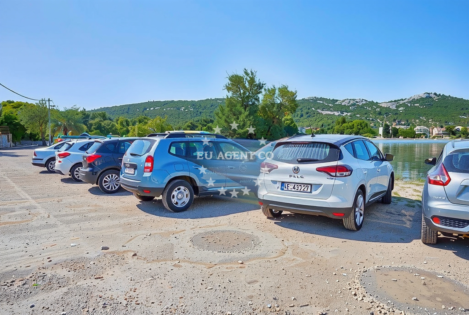 Beach facilities and surroundings at Pasman beach in Put Braka 13, Pašman