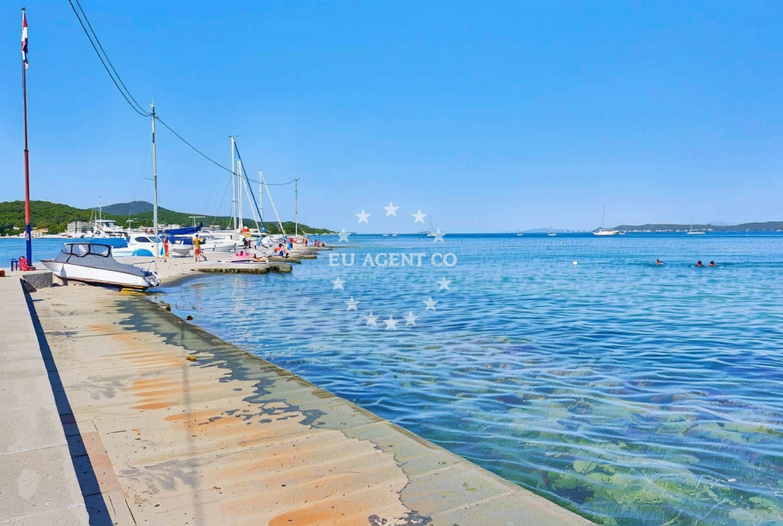 Additional view of Pasman beach in Put Braka 13, Pašman