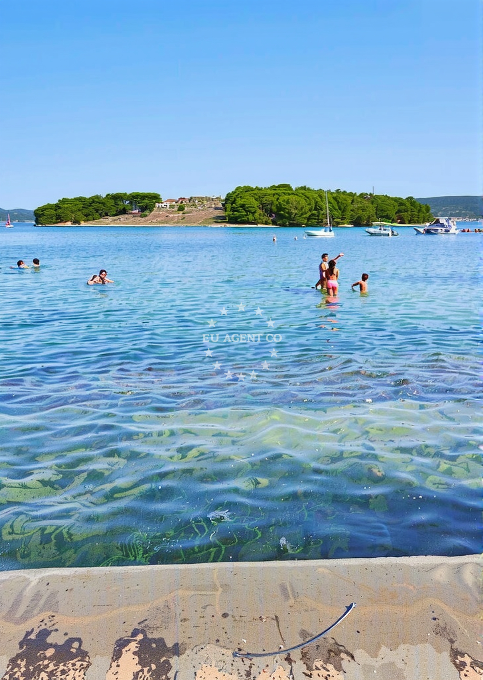 Additional view of Pasman beach in Put Braka 13, Pašman