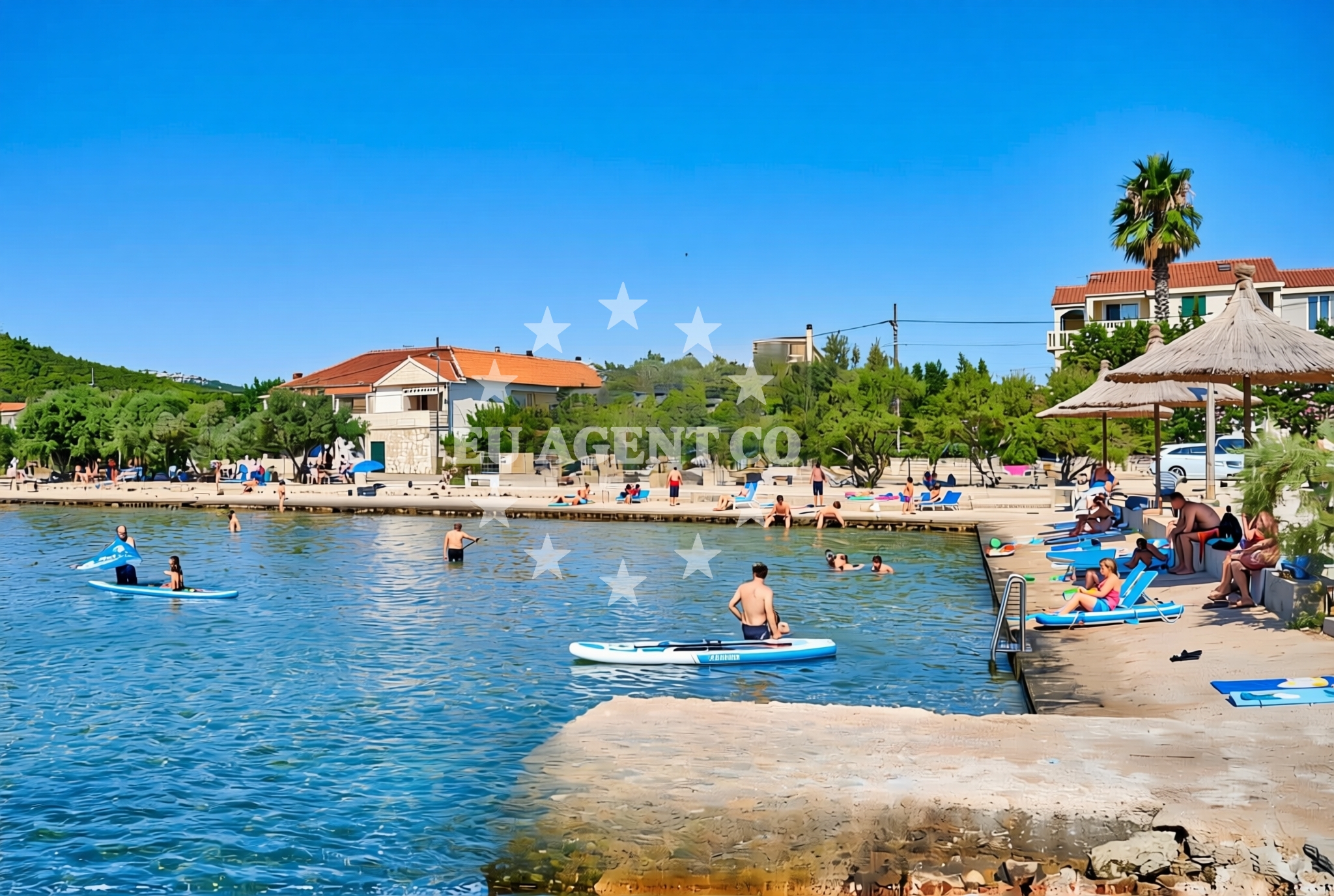Beach facilities and surroundings at Pašman (Pašman): beaches and coves (2) in Pašman (Pašman)