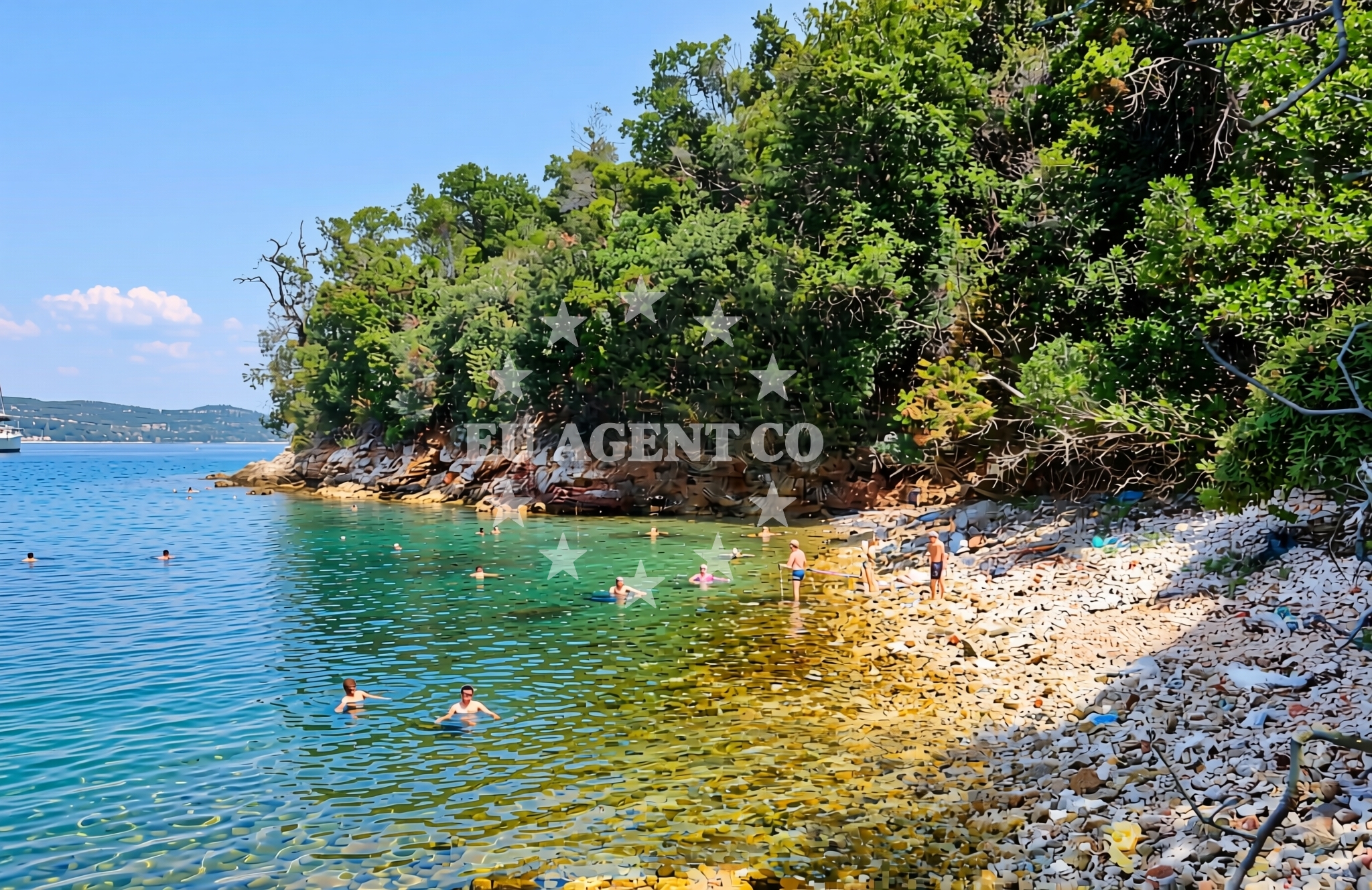 Additional view of Pavajsko 4, Rava (Rava) Beach in Pavajsko 4