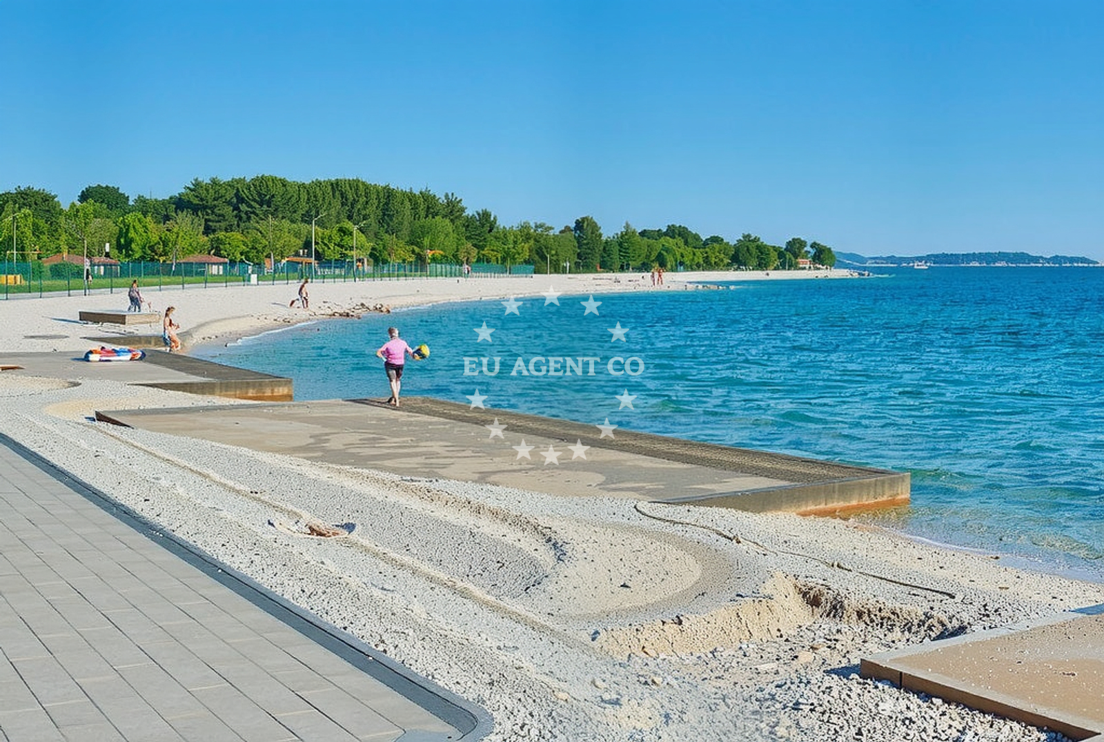 Additional view of Pebble beach in Peroj 1080, Peroj