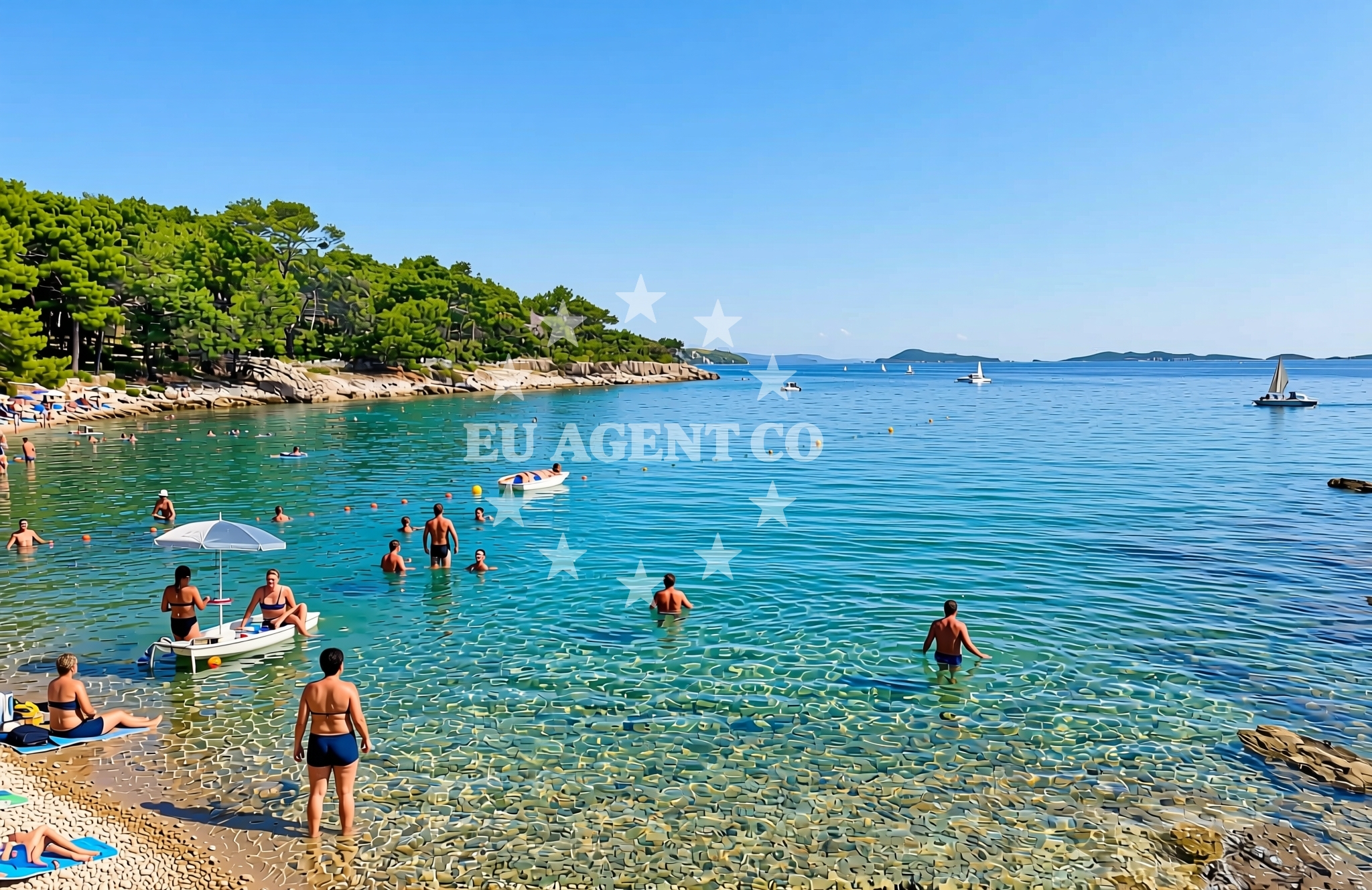 Additional view of Pečeno, Veli Iž (Iž) Beach in Pečeno
