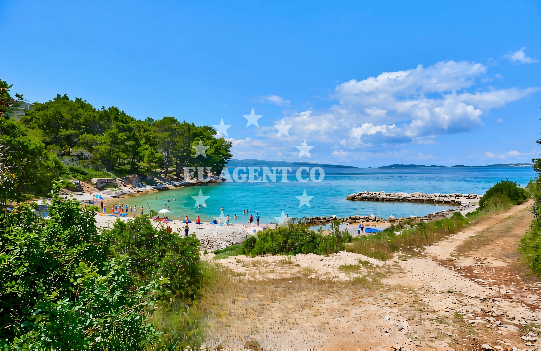 Additional view of Pečeno, Veli Iž (Iž) Beach in Pečeno