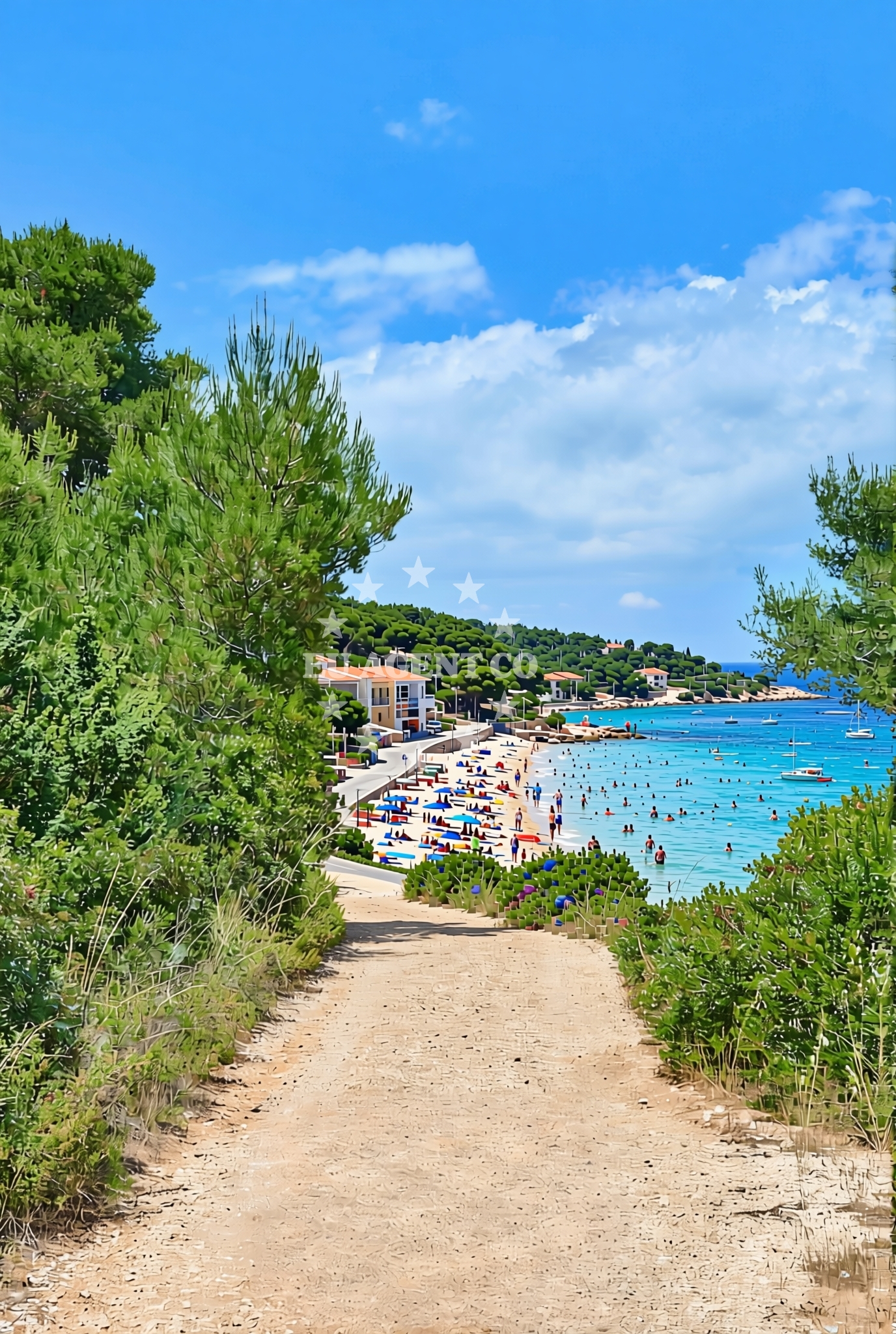 Additional view of Pečeno, Veli Iž (Iž) Beach in Pečeno
