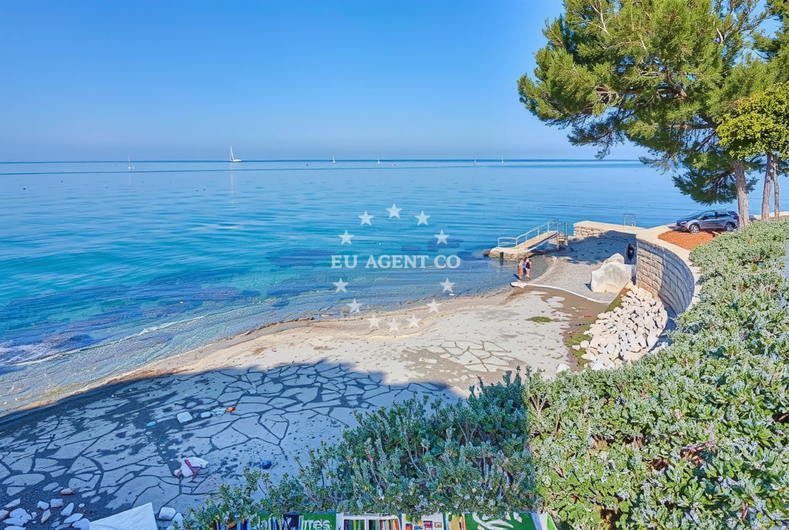 Additional view of Perentium beach in Zelena Laguna bb, Poreč