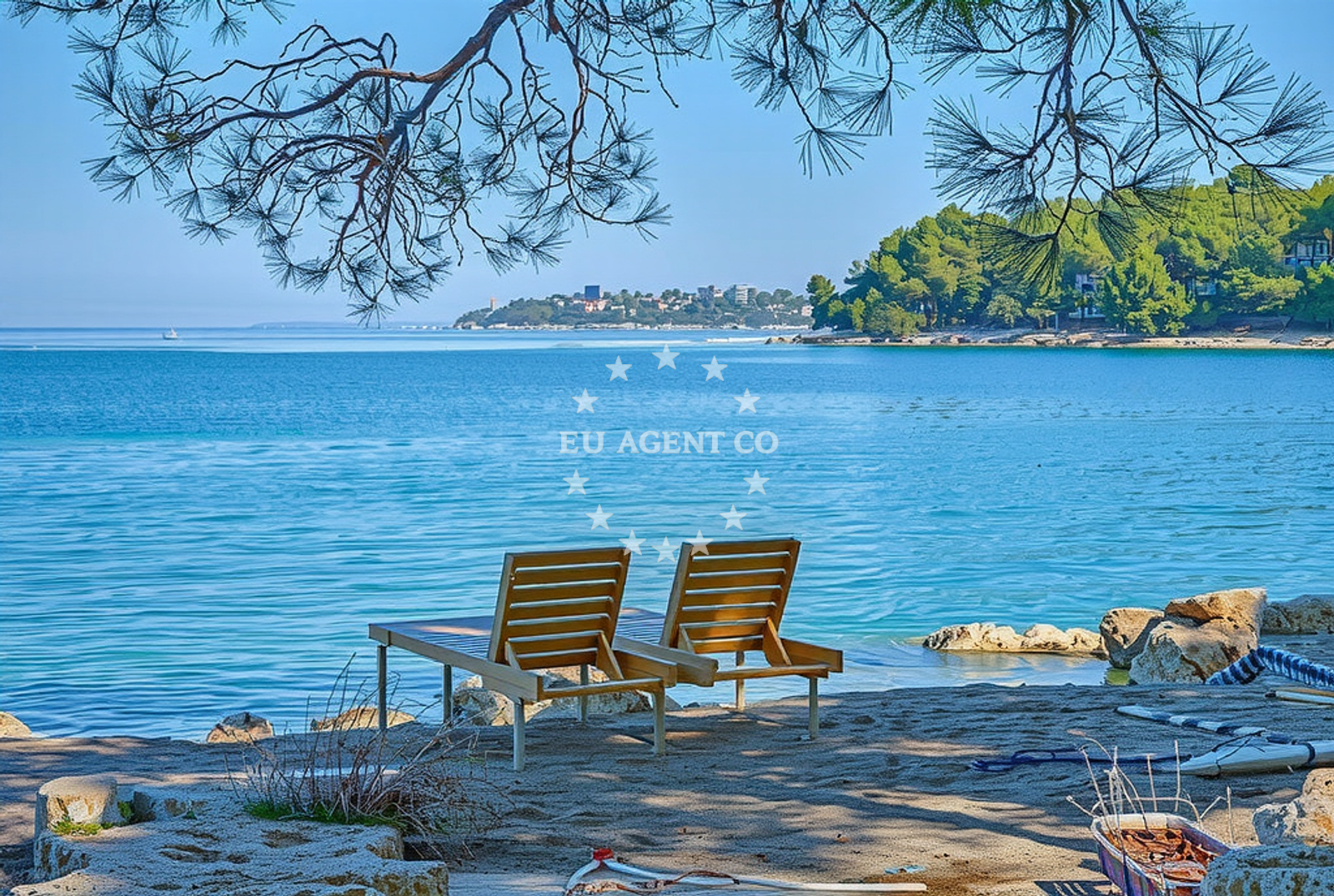 Additional view of Perentium beach in Zelena Laguna bb, Poreč