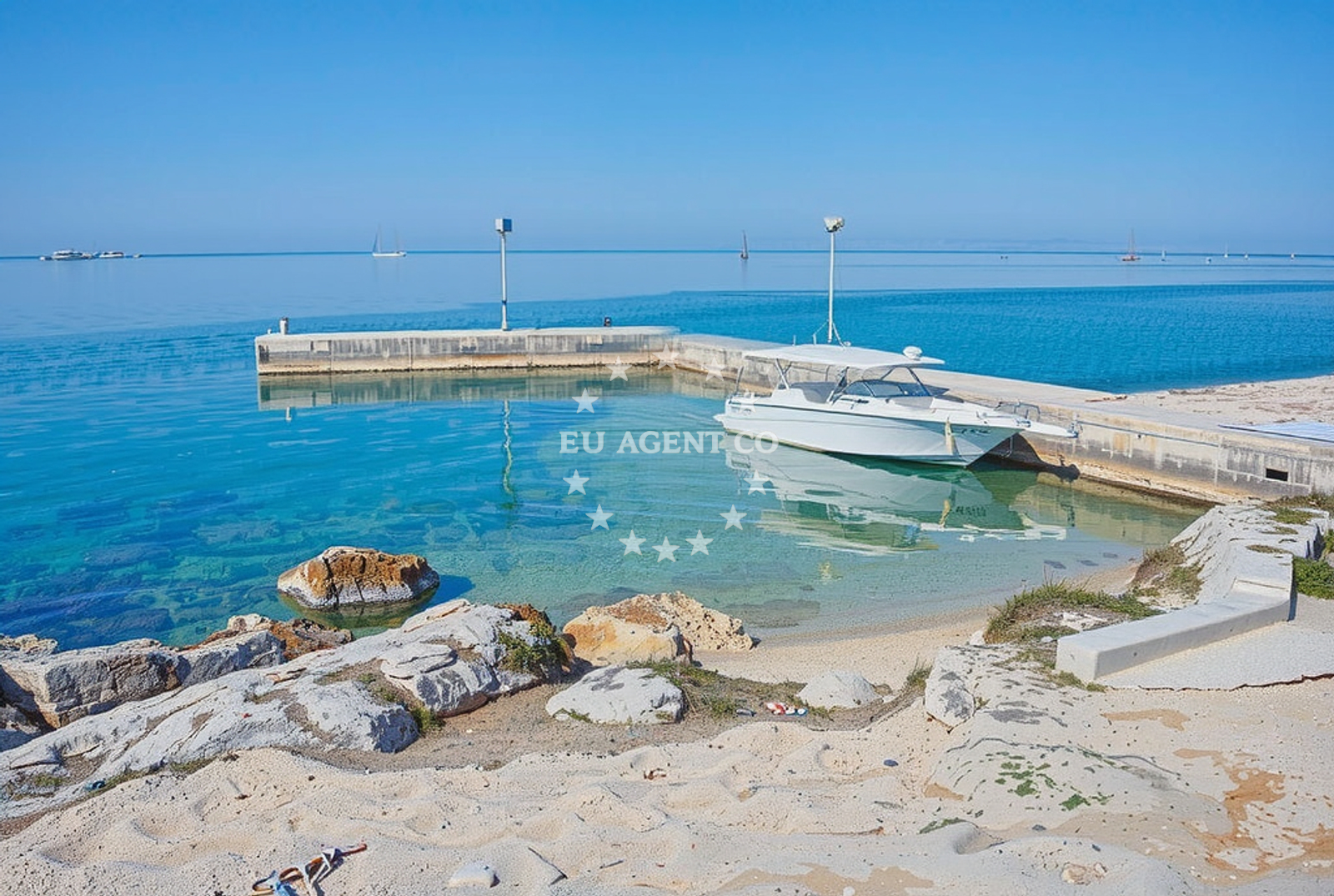 Additional view of Perentium beach in Zelena Laguna bb, Poreč
