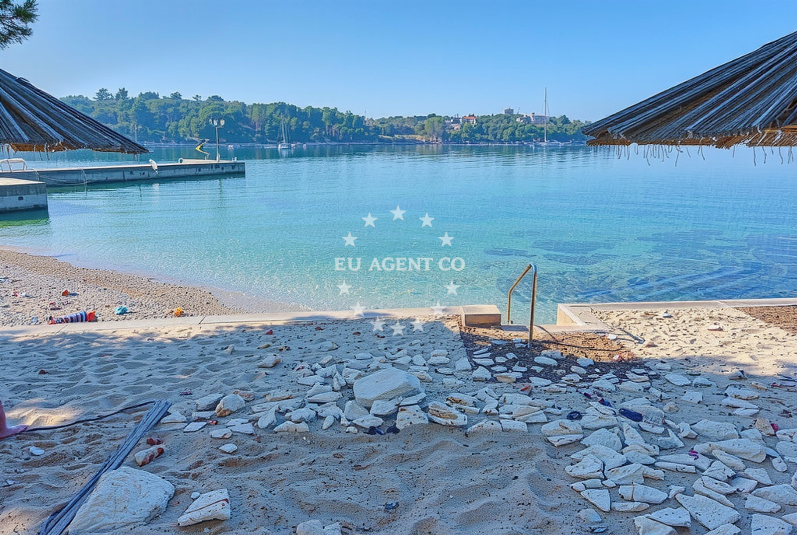 Additional view of Perentium beach in Zelena Laguna bb, Poreč