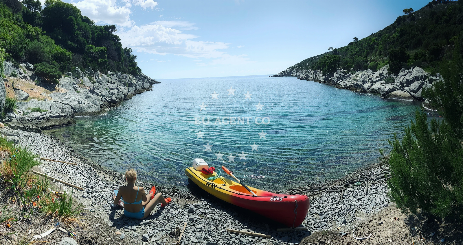 Additional view of Perna beach in Ulica Kondijina Stroda 6, Komiža