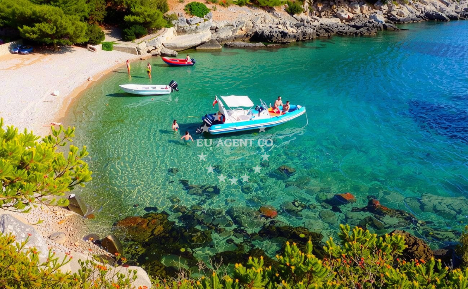 Additional view of Perna beach in Ulica Kondijina Stroda 6, Komiža