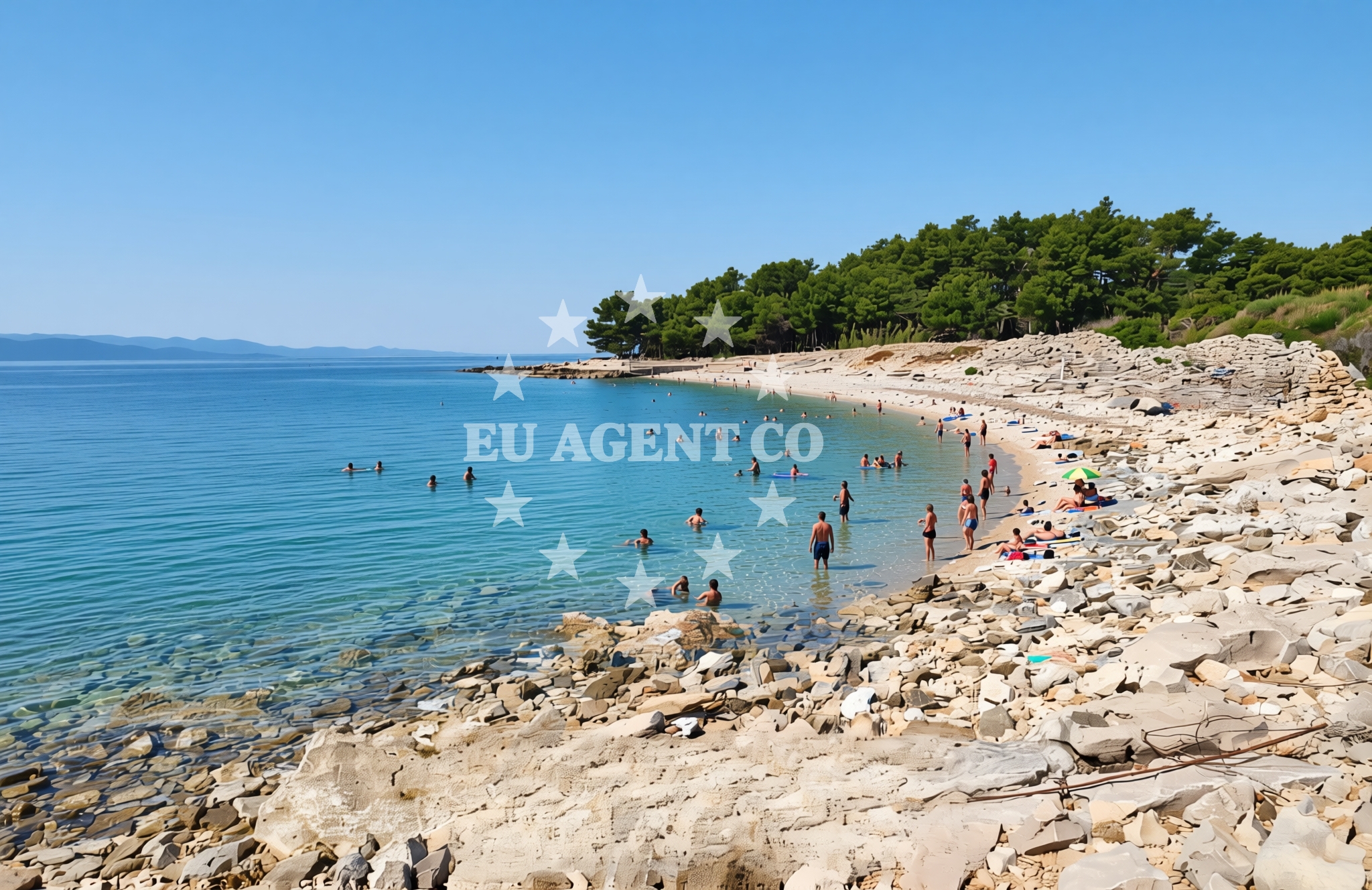 Additional view of Perna istok, Sućuraj (Hvar) Beach in Perna istok