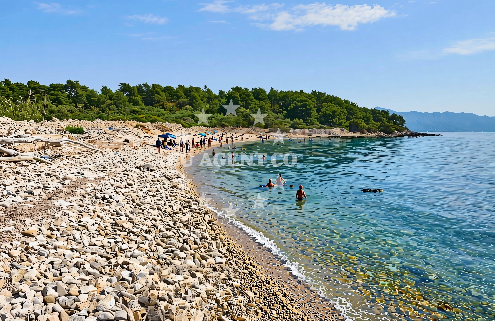 Additional view of Perna istok, Sućuraj (Hvar) Beach in Perna istok
