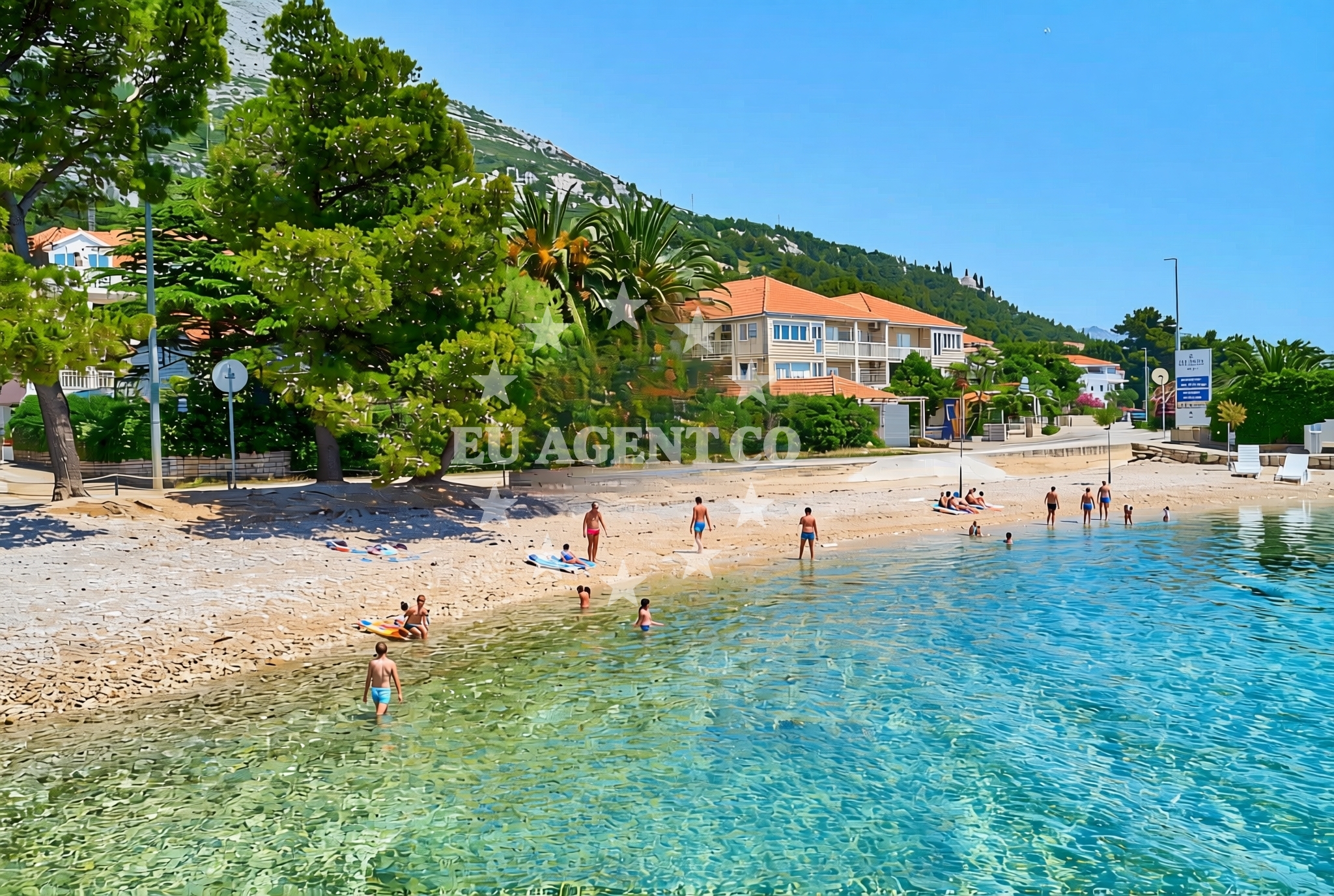 Additional view of Perna sredina, Kučište Beach in Perna sredina
