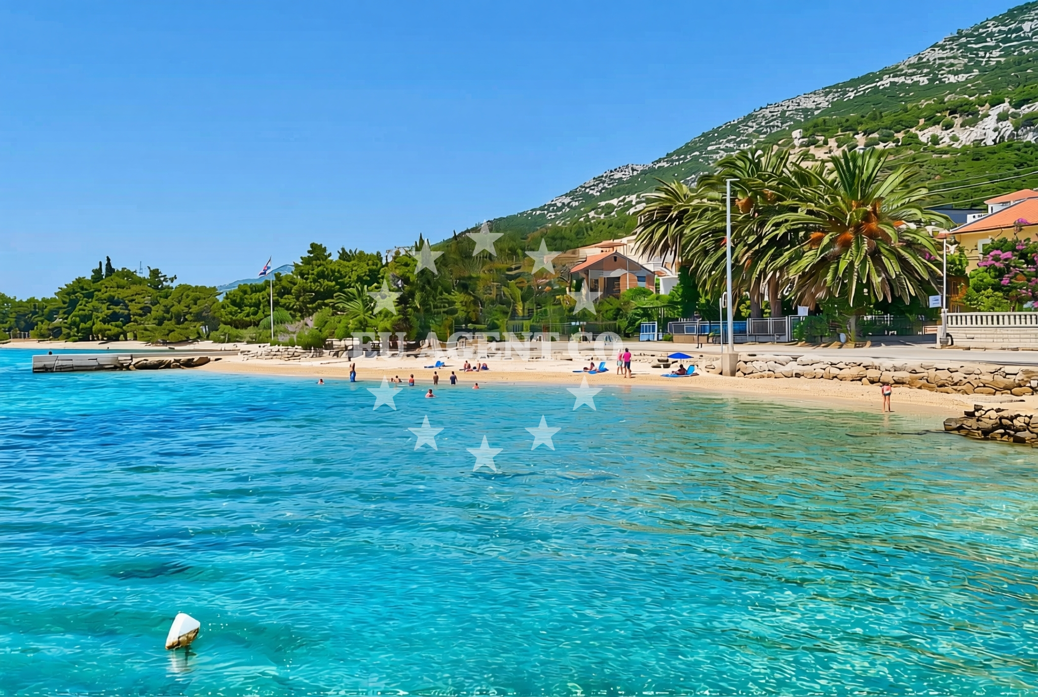 Additional view of Perna sredina, Kučište Beach in Perna sredina