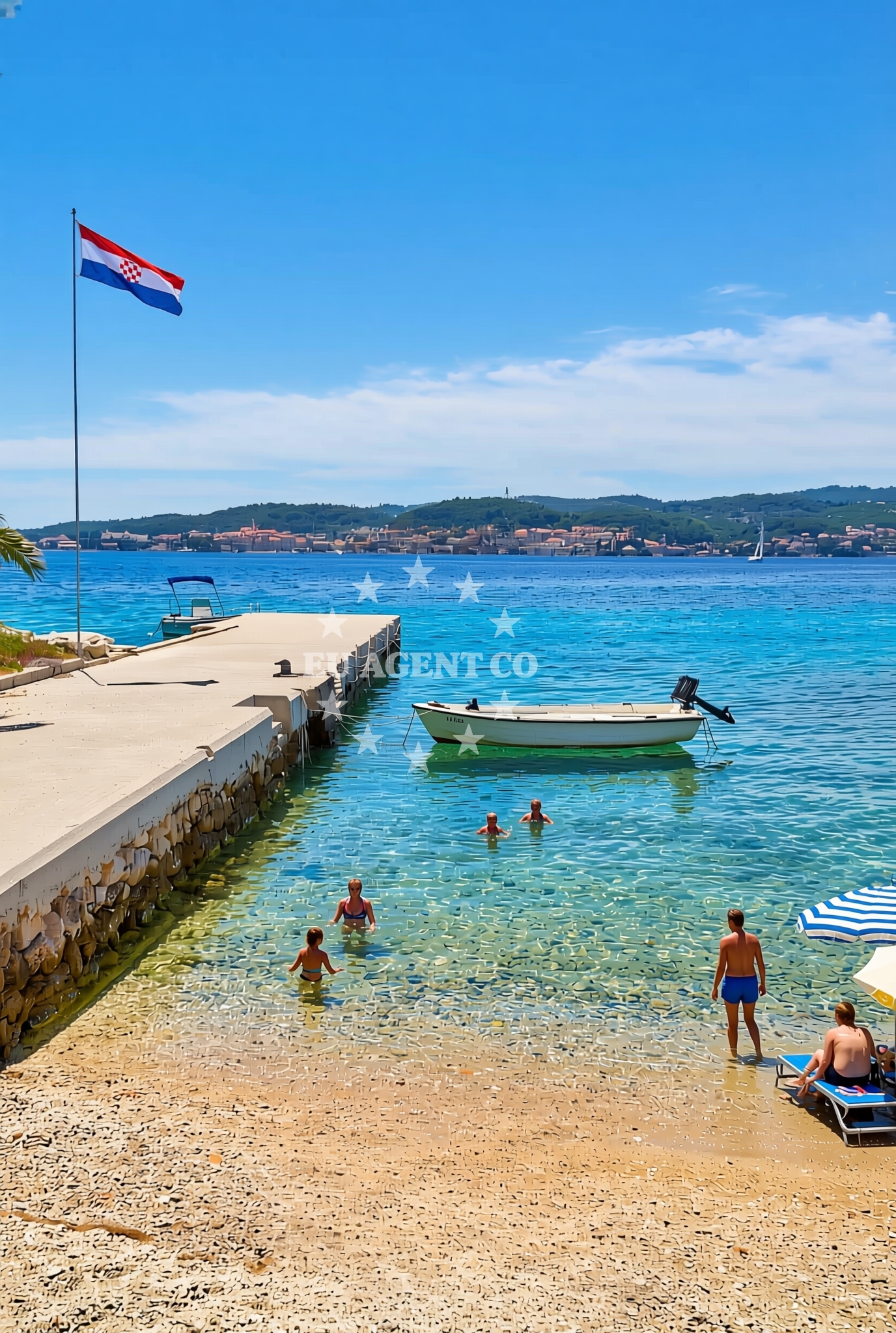 Additional view of Perna sredina, Kučište Beach in Perna sredina