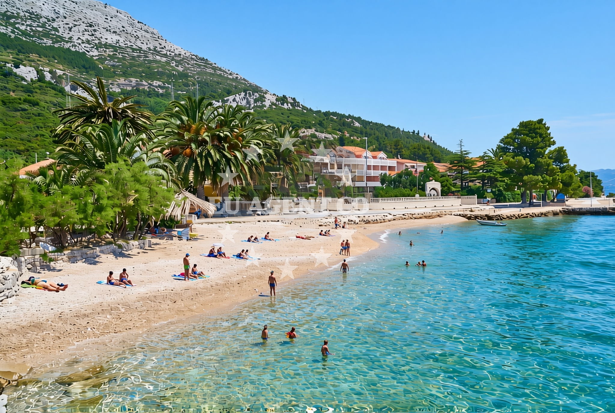 Additional view of Perna sredina, Kučište Beach in Perna sredina