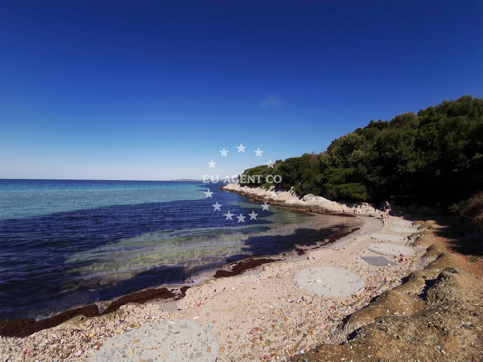Additional view of Pernastica beach in , Silba