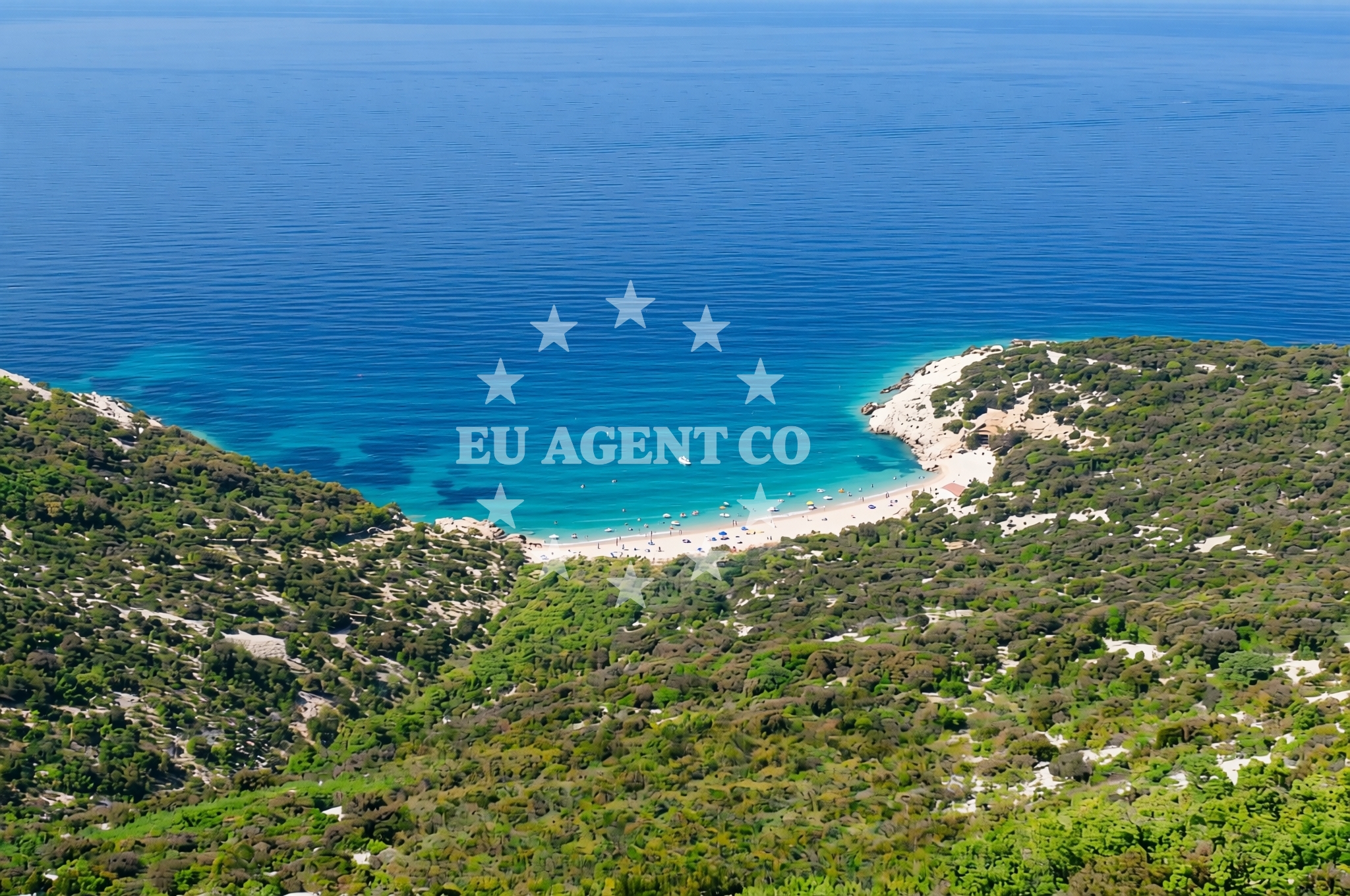 Overview of Pernat (Cres): beaches and coves in Pernat (Cres)