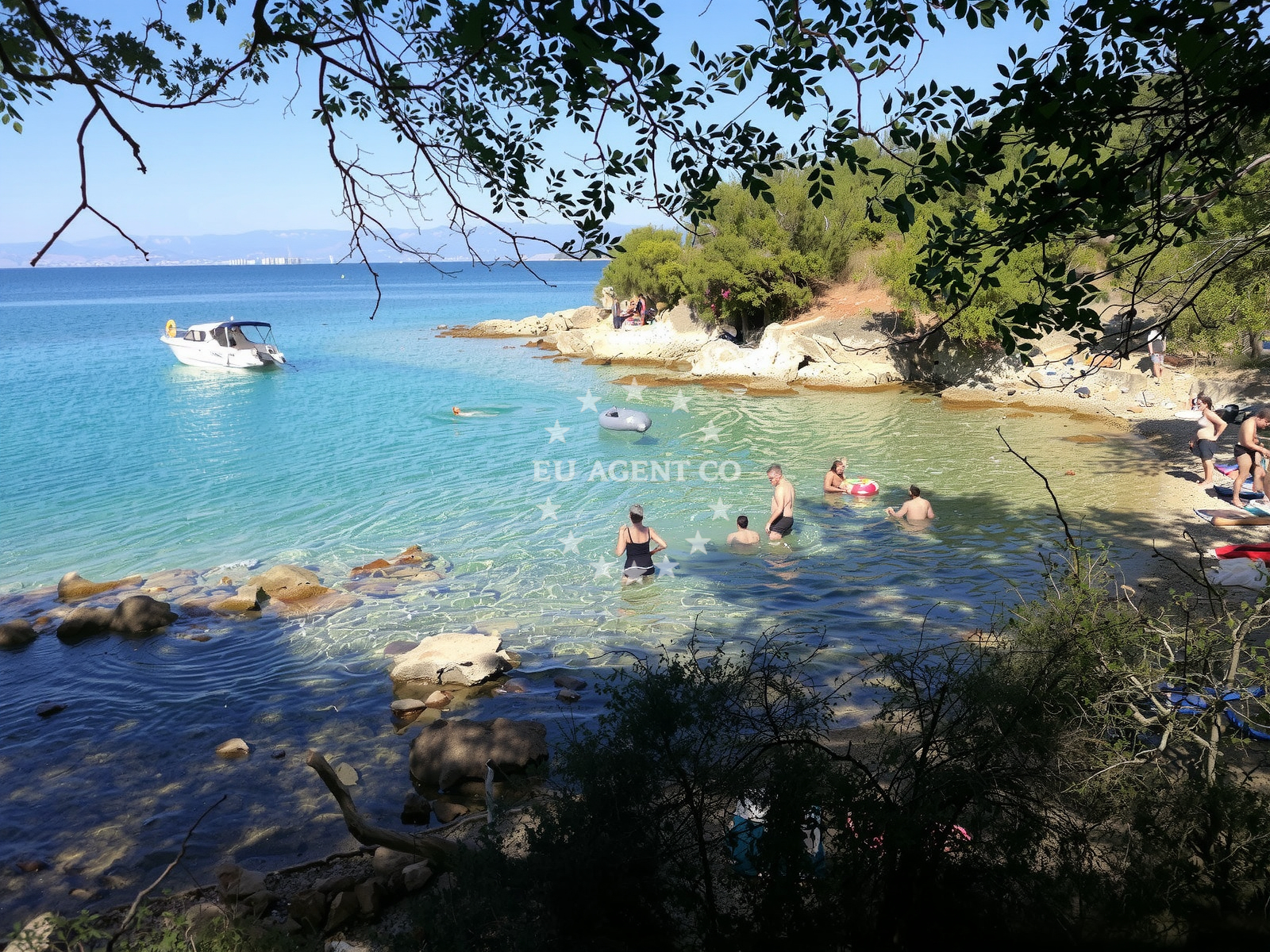 Additional view of Pero beach in Glavotok 4, Krk