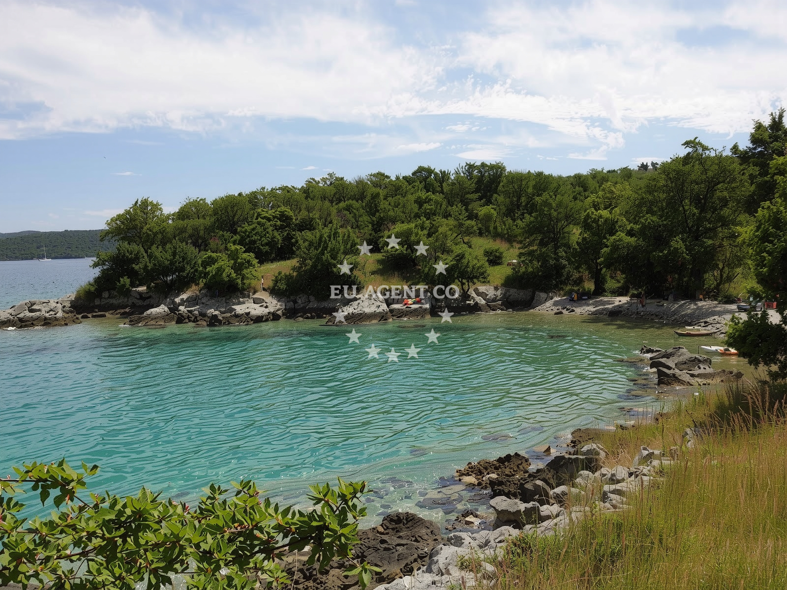 Additional view of Pero beach in Glavotok 4, Krk