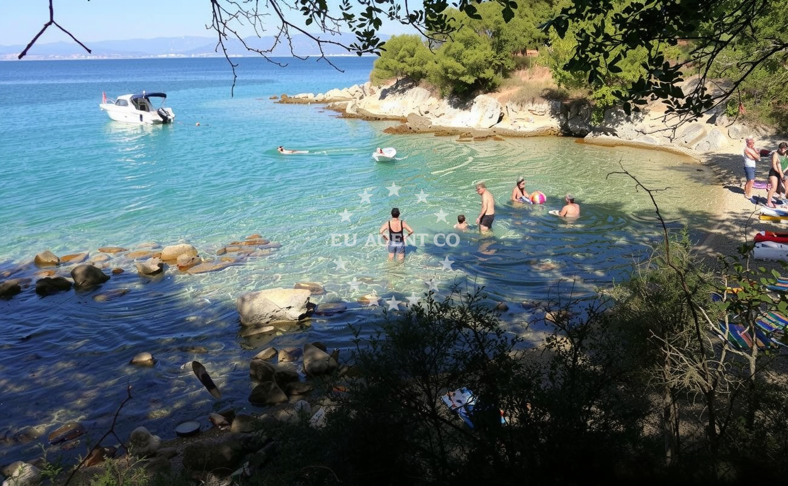 Additional view of Pero beach in Glavotok 4, Krk