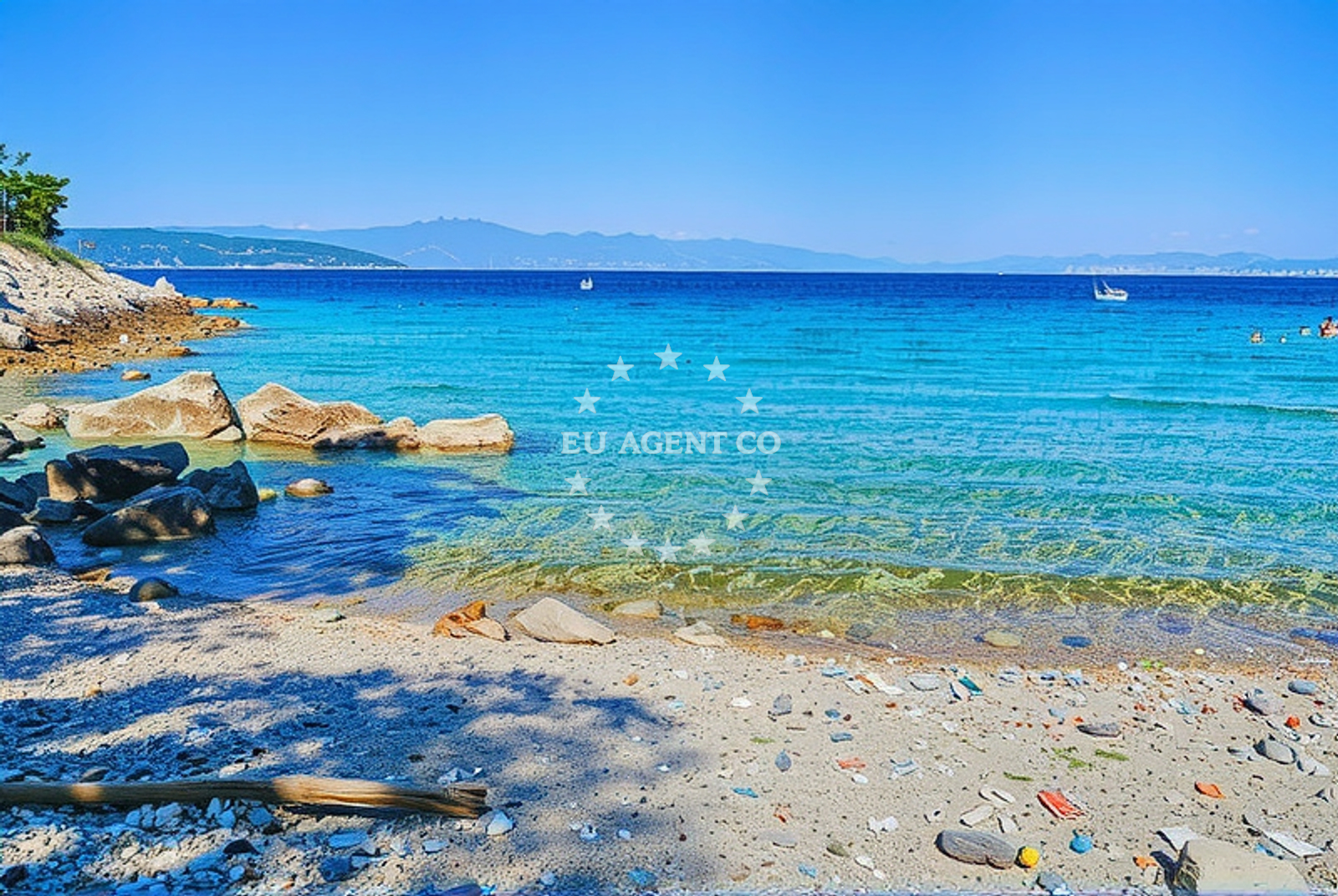 Additional view of Pero beach in Glavotok 4, Krk