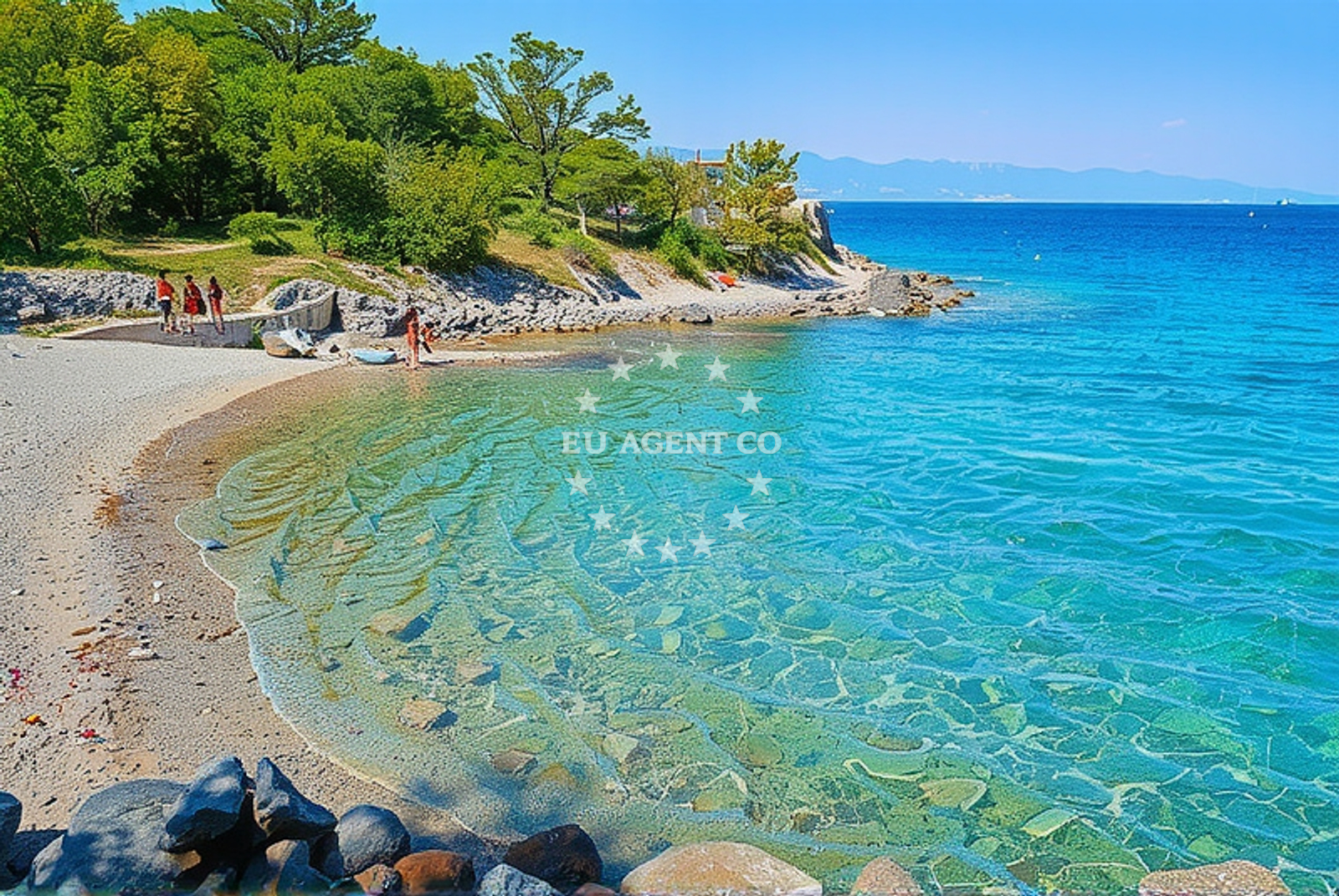 Additional view of Pero beach II in Milohnići 1A, Milohnići