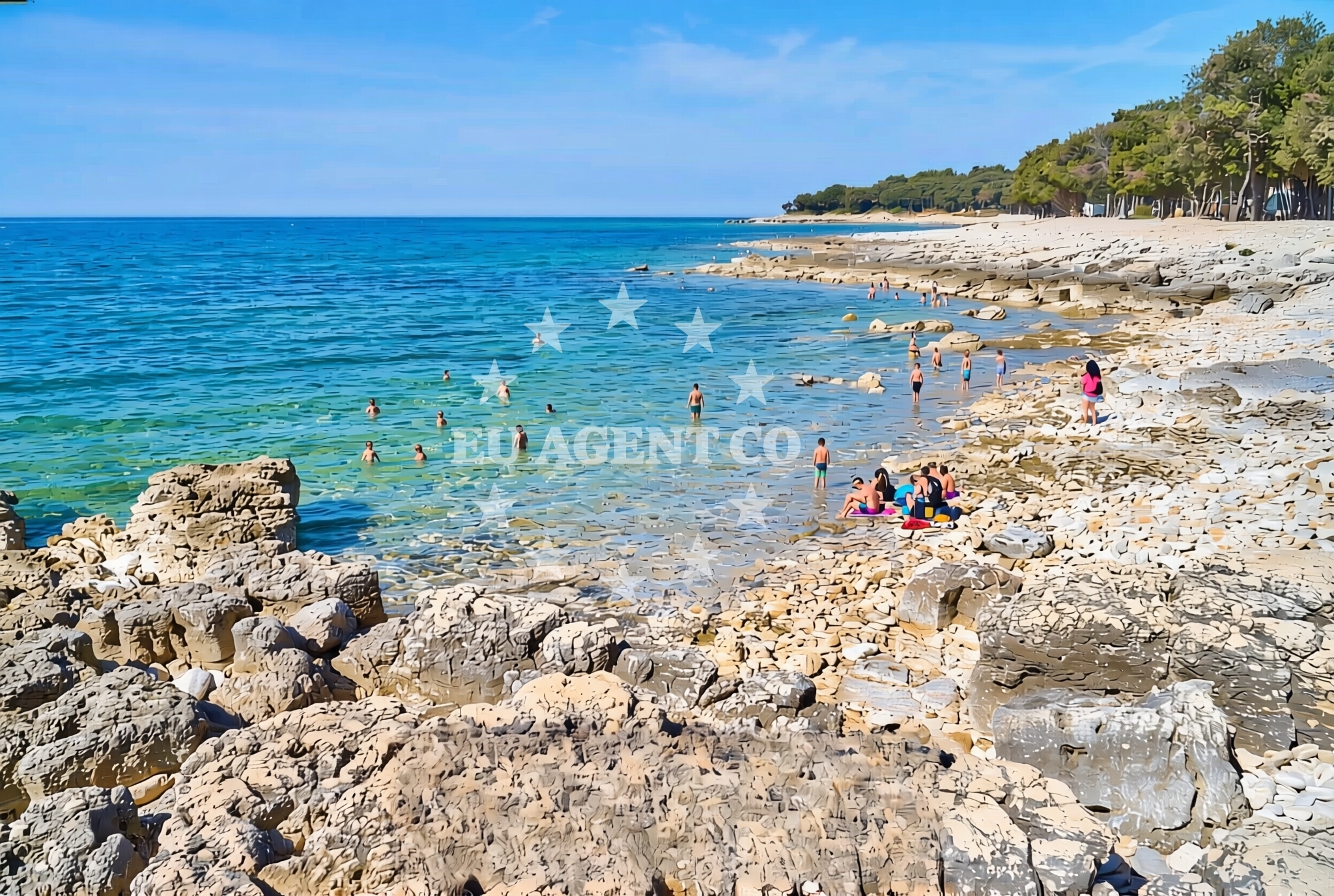 Additional view of Peroj: beaches and coves (14) in Peroj
