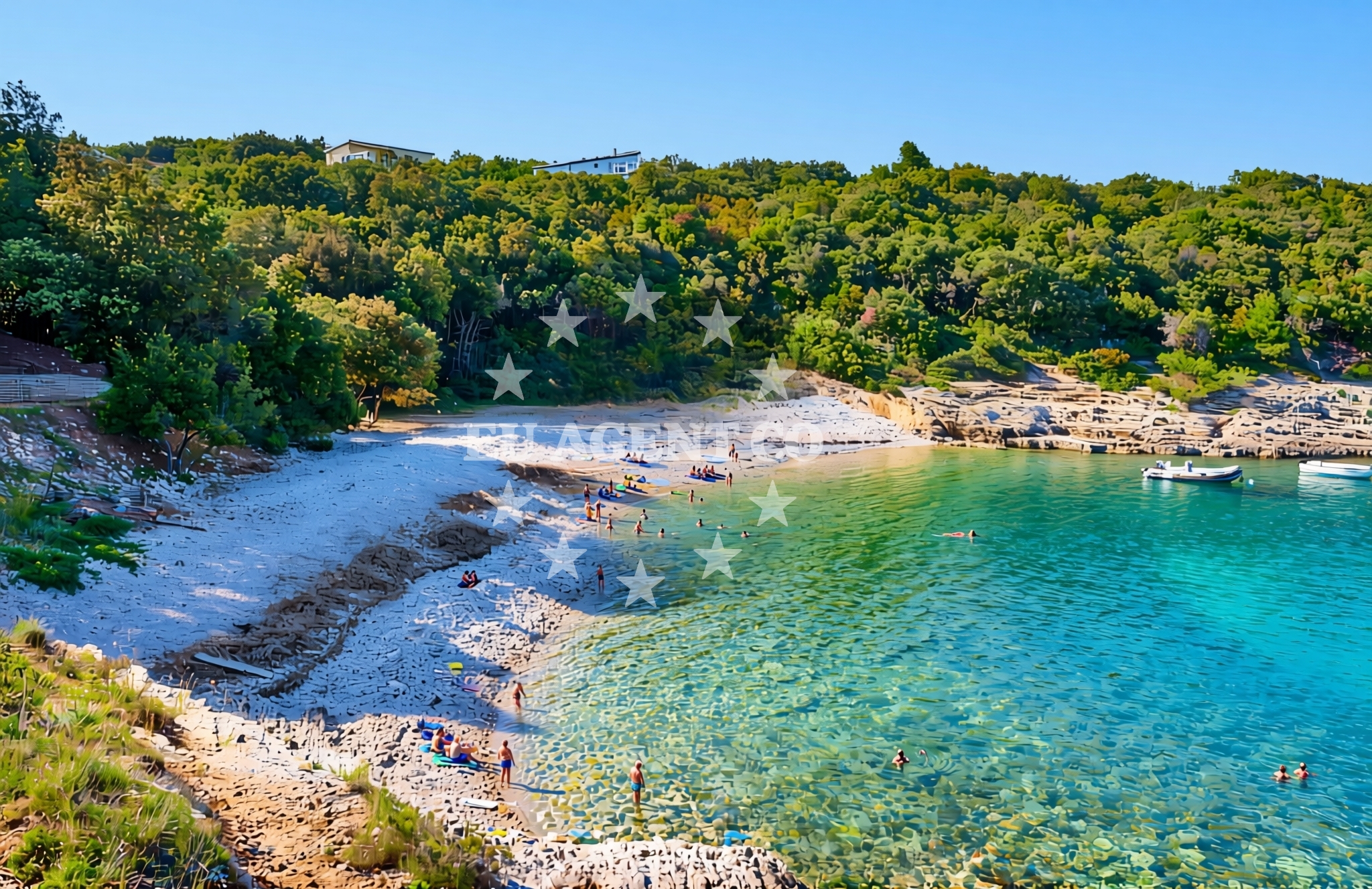 Additional view of Peruški: beaches and coves (3) in Peruški