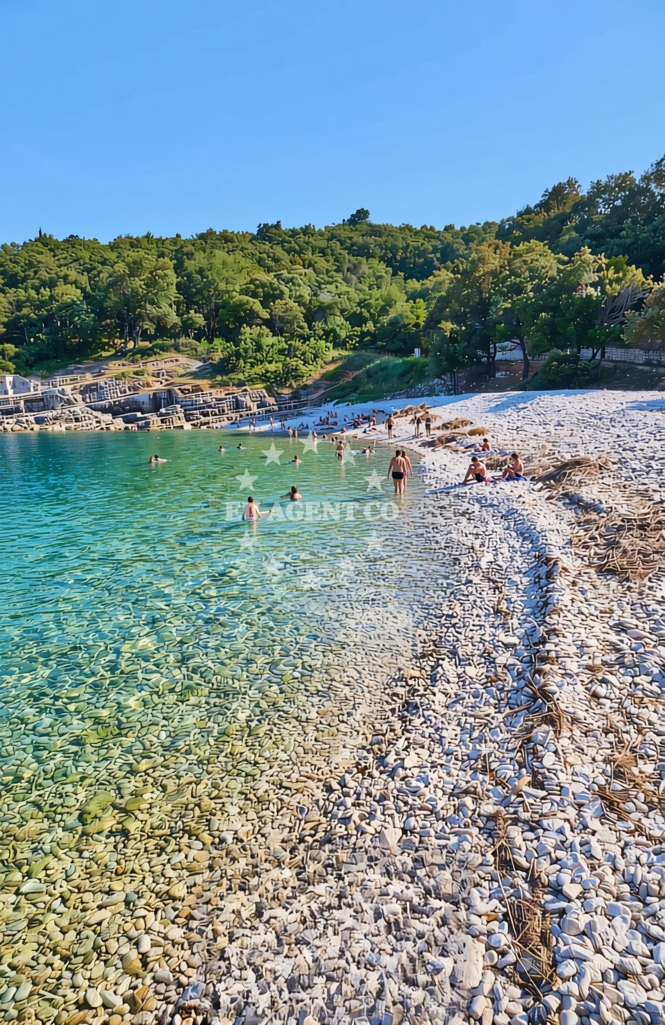 Additional view of Peruški: beaches and coves (3) in Peruški