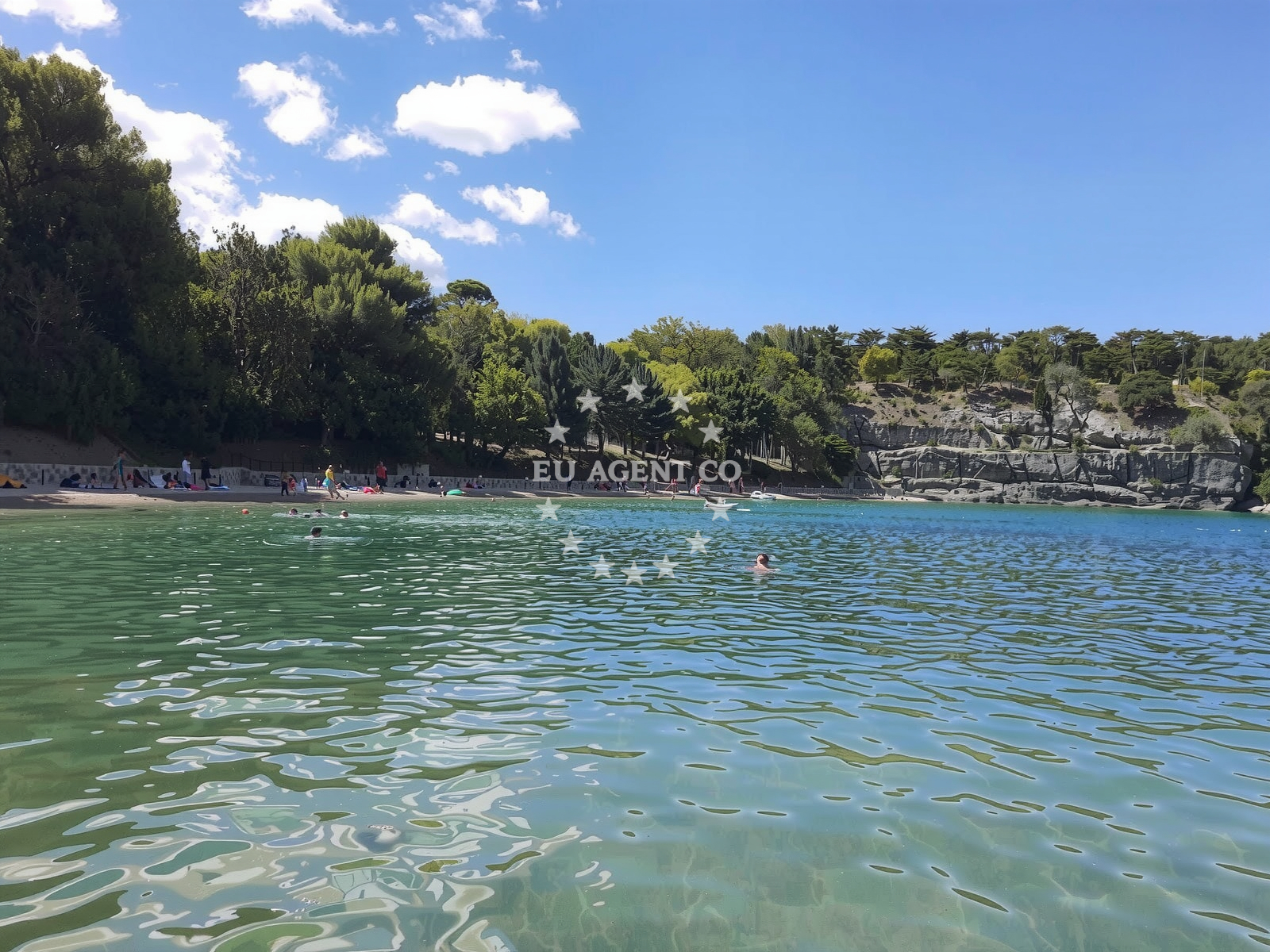 Additional view of Pesja beach in Riva pape Ivana Pavla II 7, Omišalj
