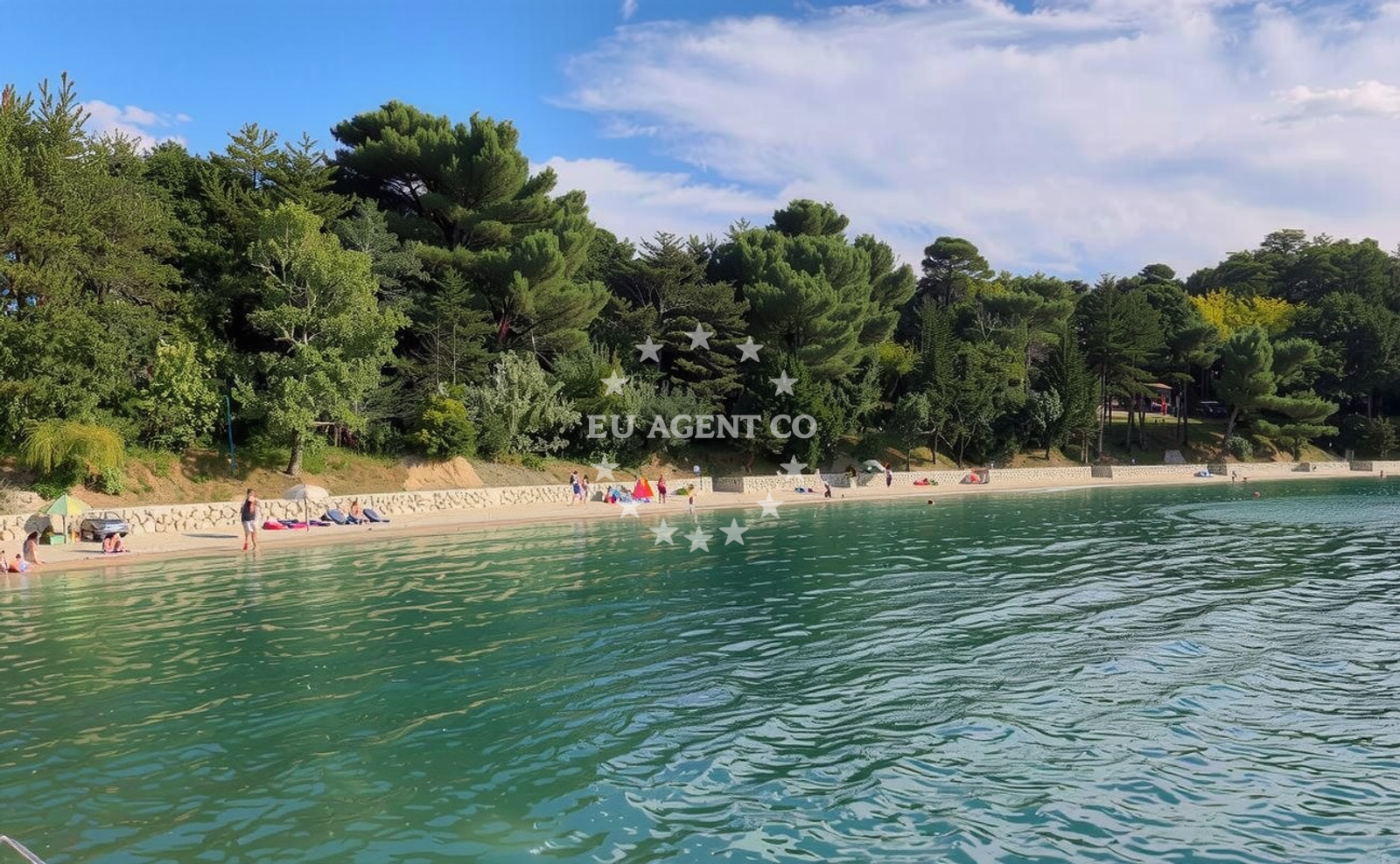 Additional view of Pesja beach in Riva pape Ivana Pavla II 7, Omišalj