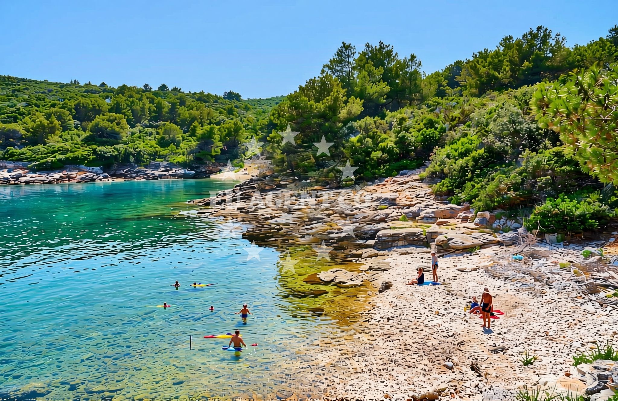 Additional view of Pestehovac istok, Rava (Rava) Beach in Pestehovac istok