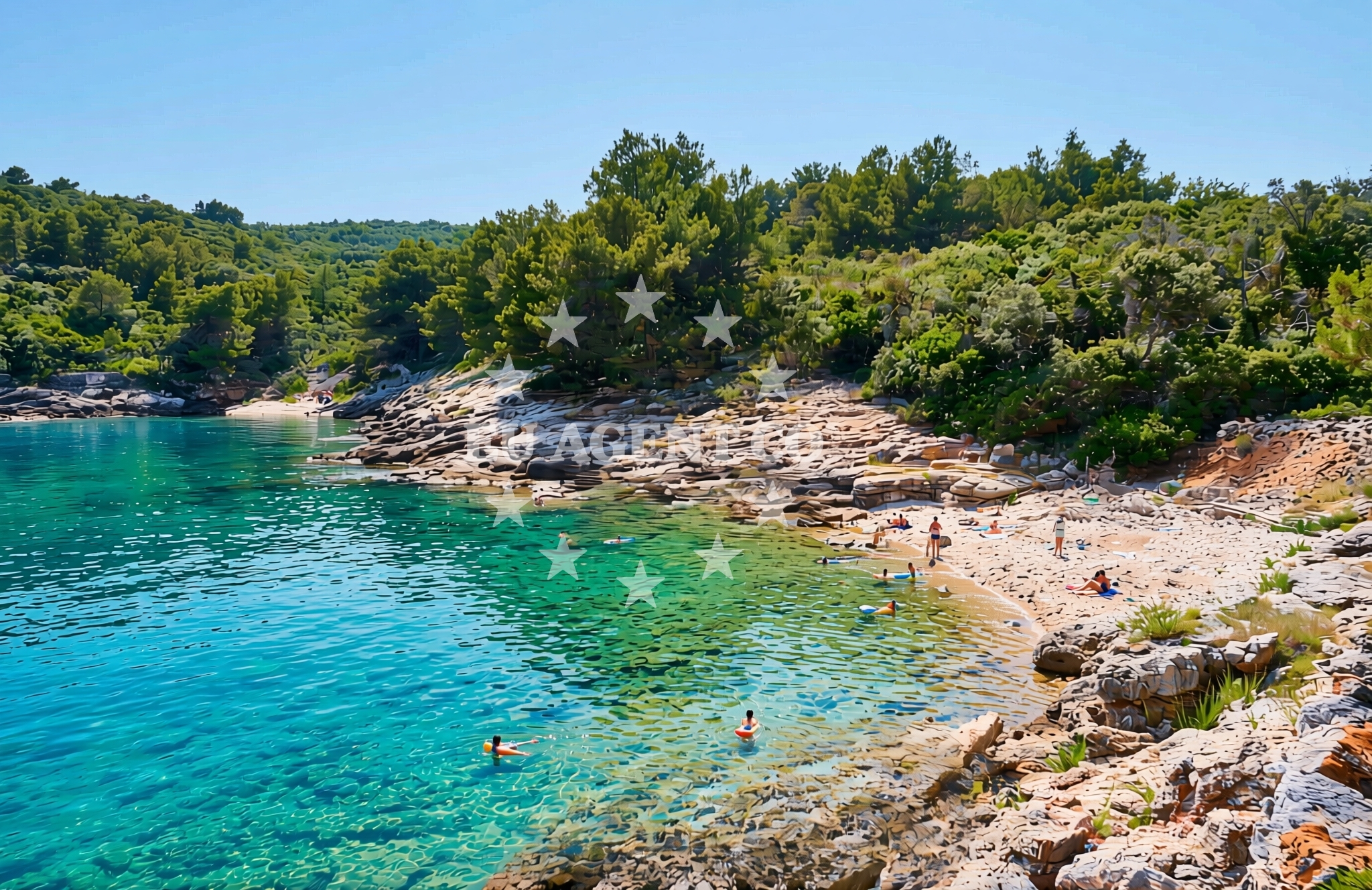 Additional view of Pestehovac istok, Rava (Rava) Beach in Pestehovac istok