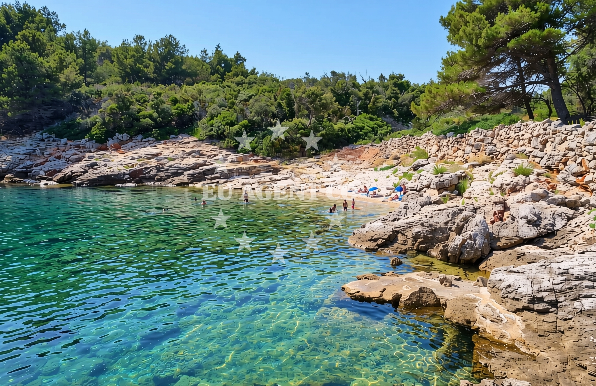 Additional view of Pestehovac istok, Rava (Rava) Beach in Pestehovac istok
