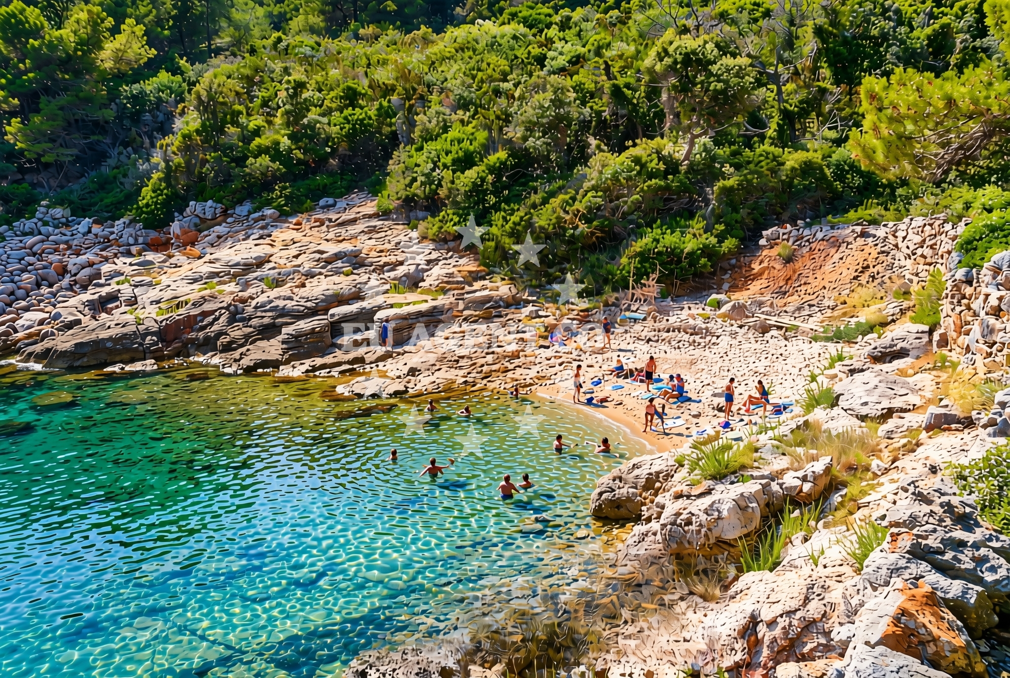 Additional view of Pestehovac istok, Rava (Rava) Beach in Pestehovac istok