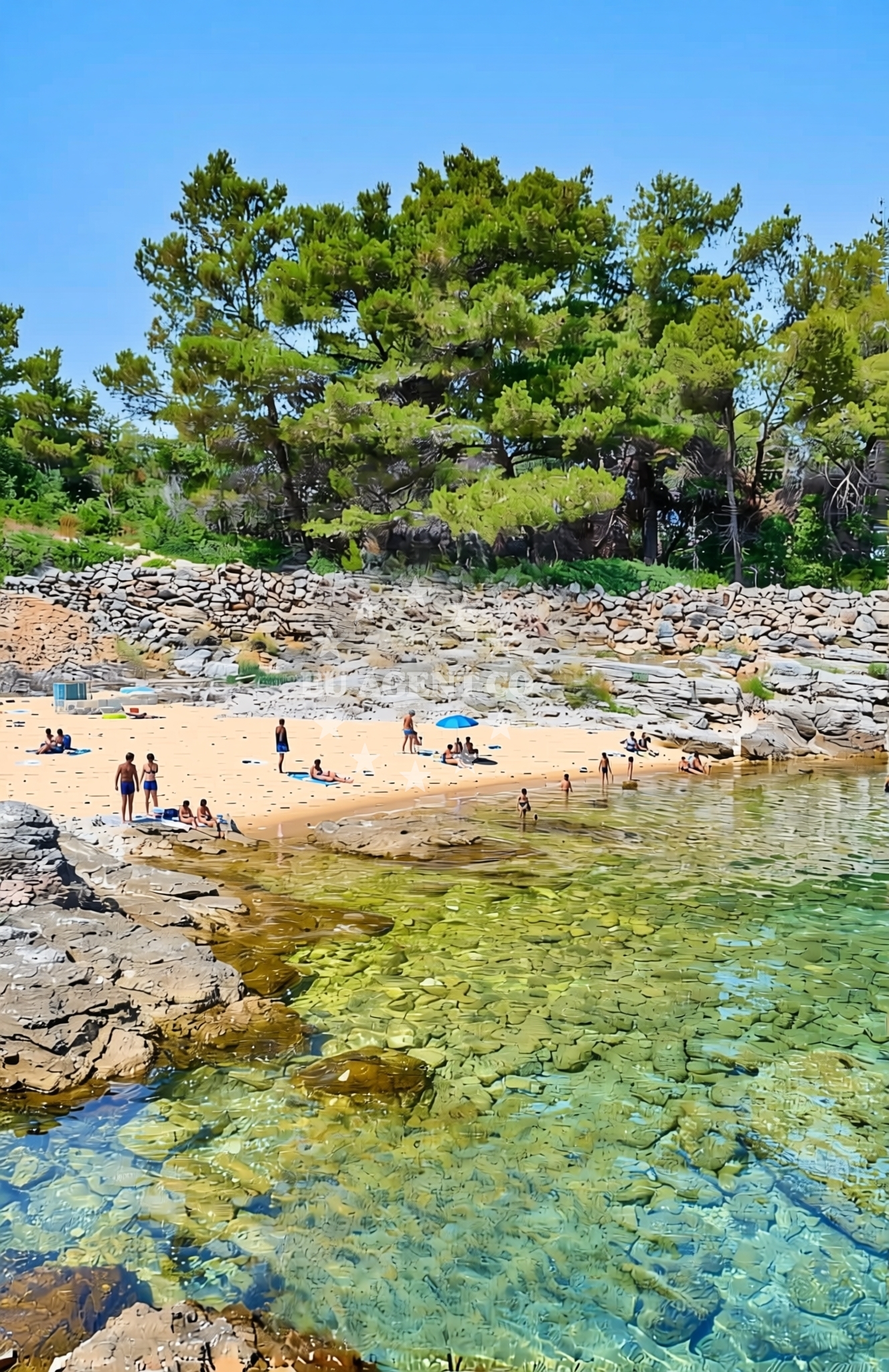 Additional view of Pestehovac istok, Rava (Rava) Beach in Pestehovac istok